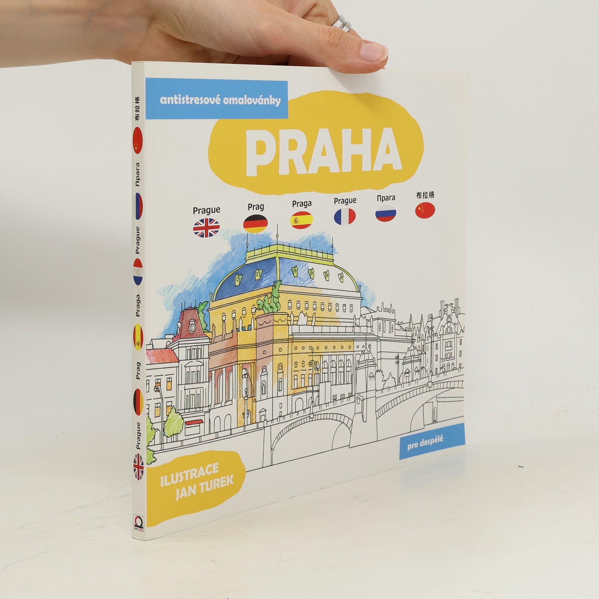 Sebastian Fitzek Praha. Antistresové omalovánky pro dospělé
