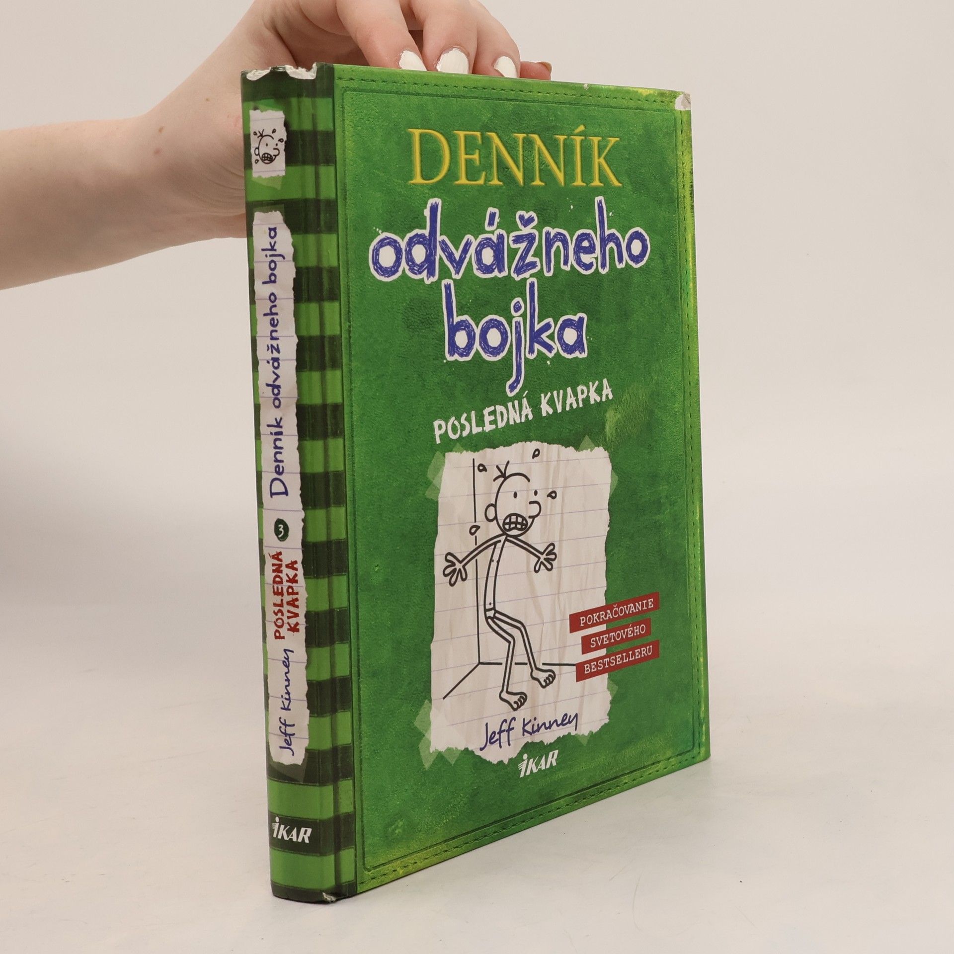 Jeff Kinney Denník odvážného bojka - Posledná kvapka