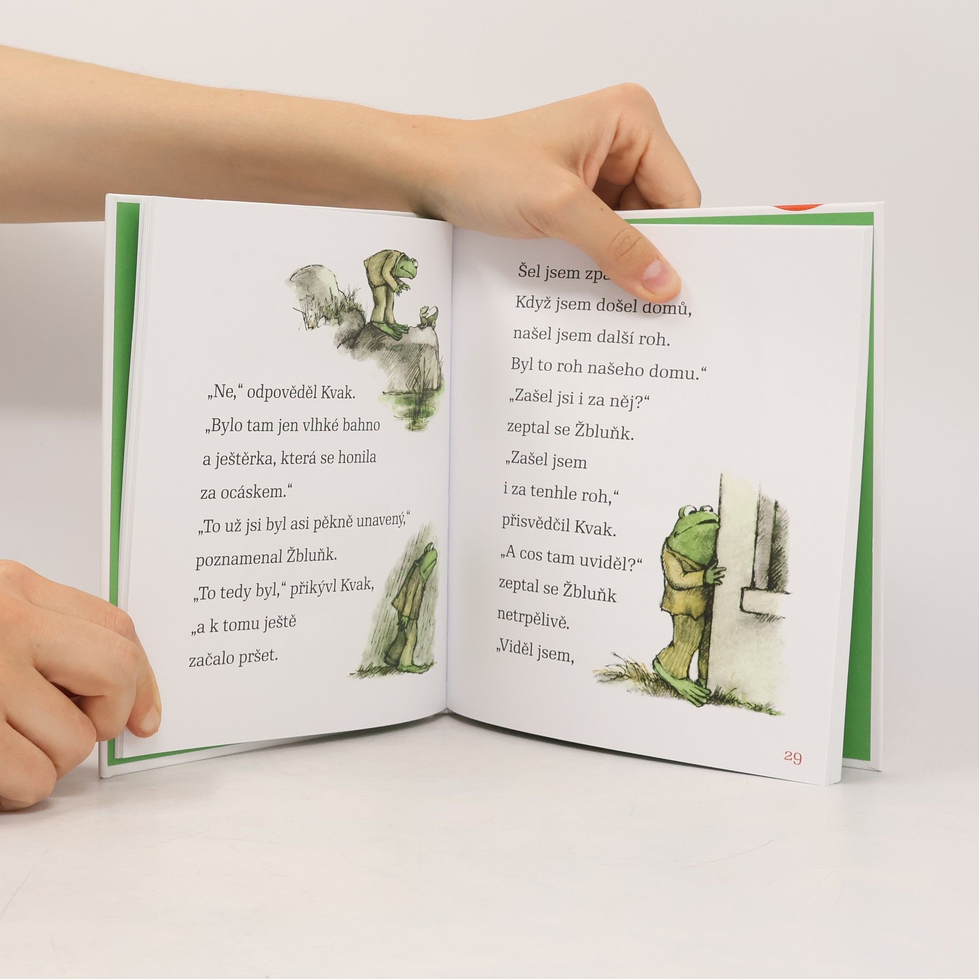 Arnold Lobel Kvak a Žbluňk od jara do Vánoc