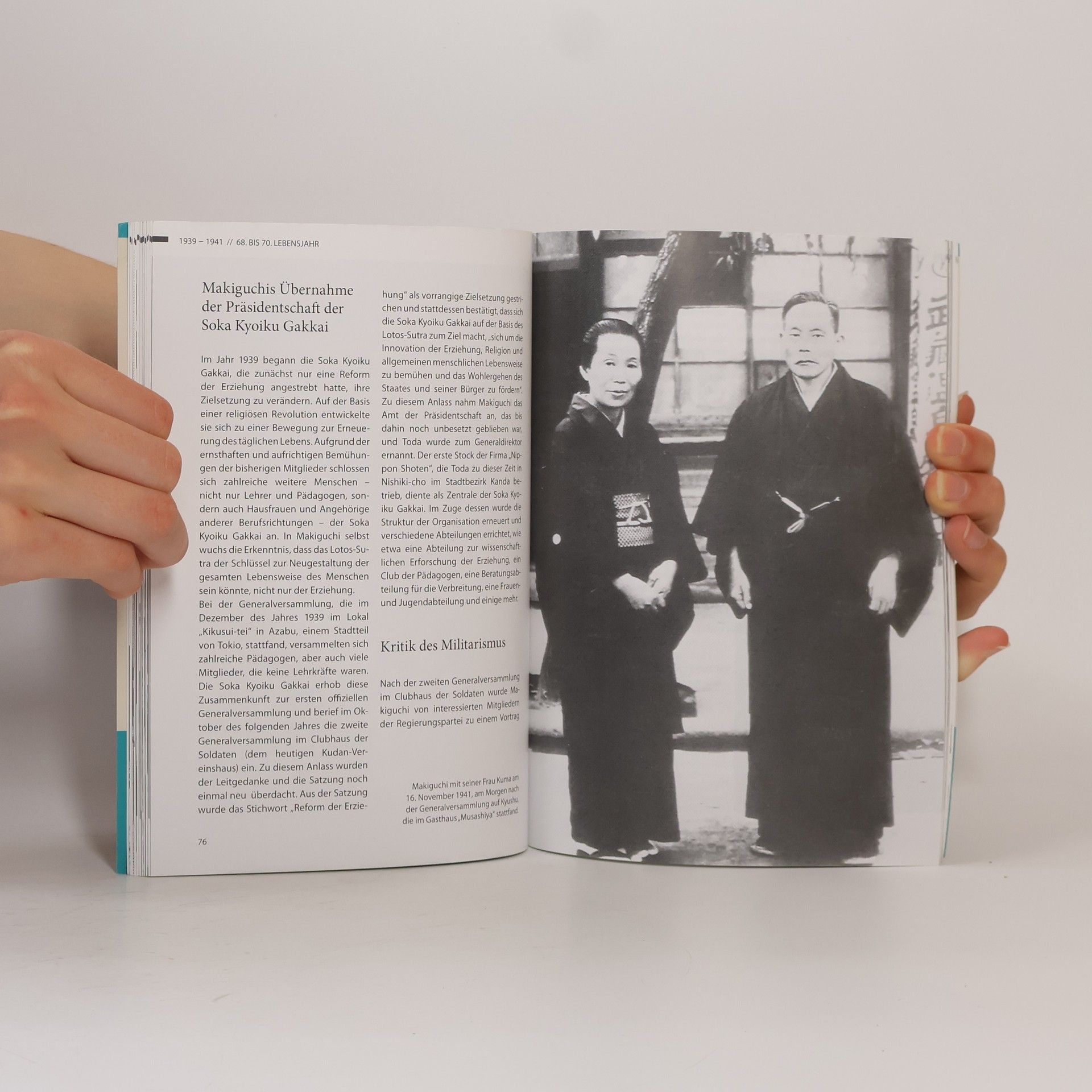 neuveden Der Begründer der Soka-Erziehung Tsunesaburo Makiguchi