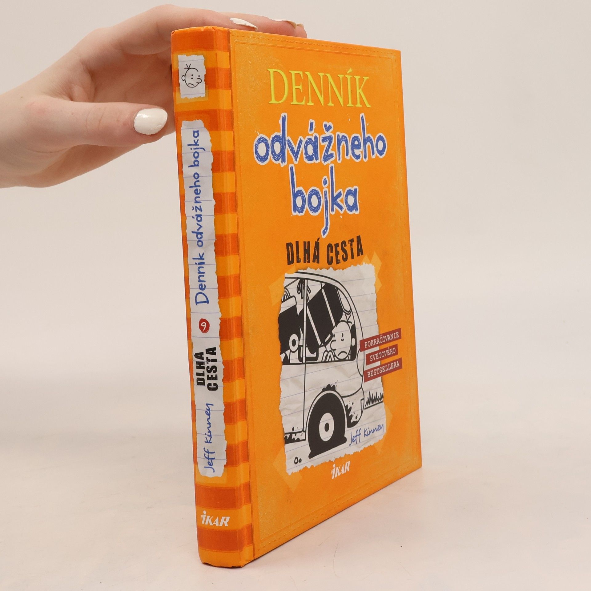 Jeff Kinney Denník odvážneho bojka 9. Dlhá cesta
