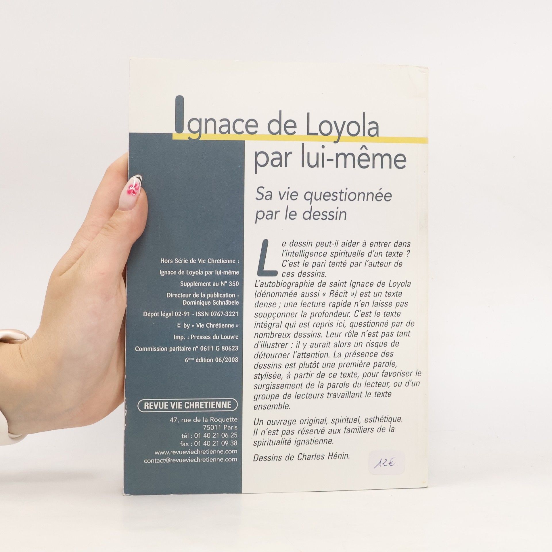 AA.VV. Ignace de Loyola par lui-même. Nr. 350