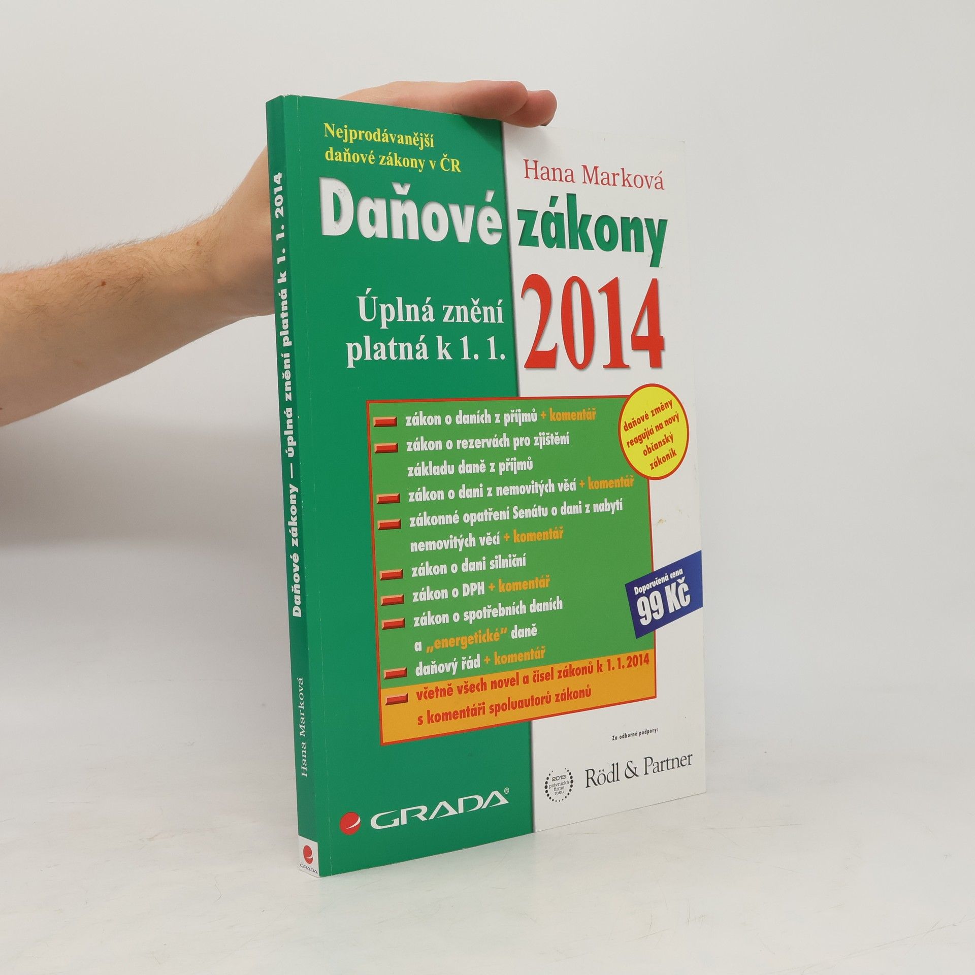 Hana Marková Daňové zákony 2014