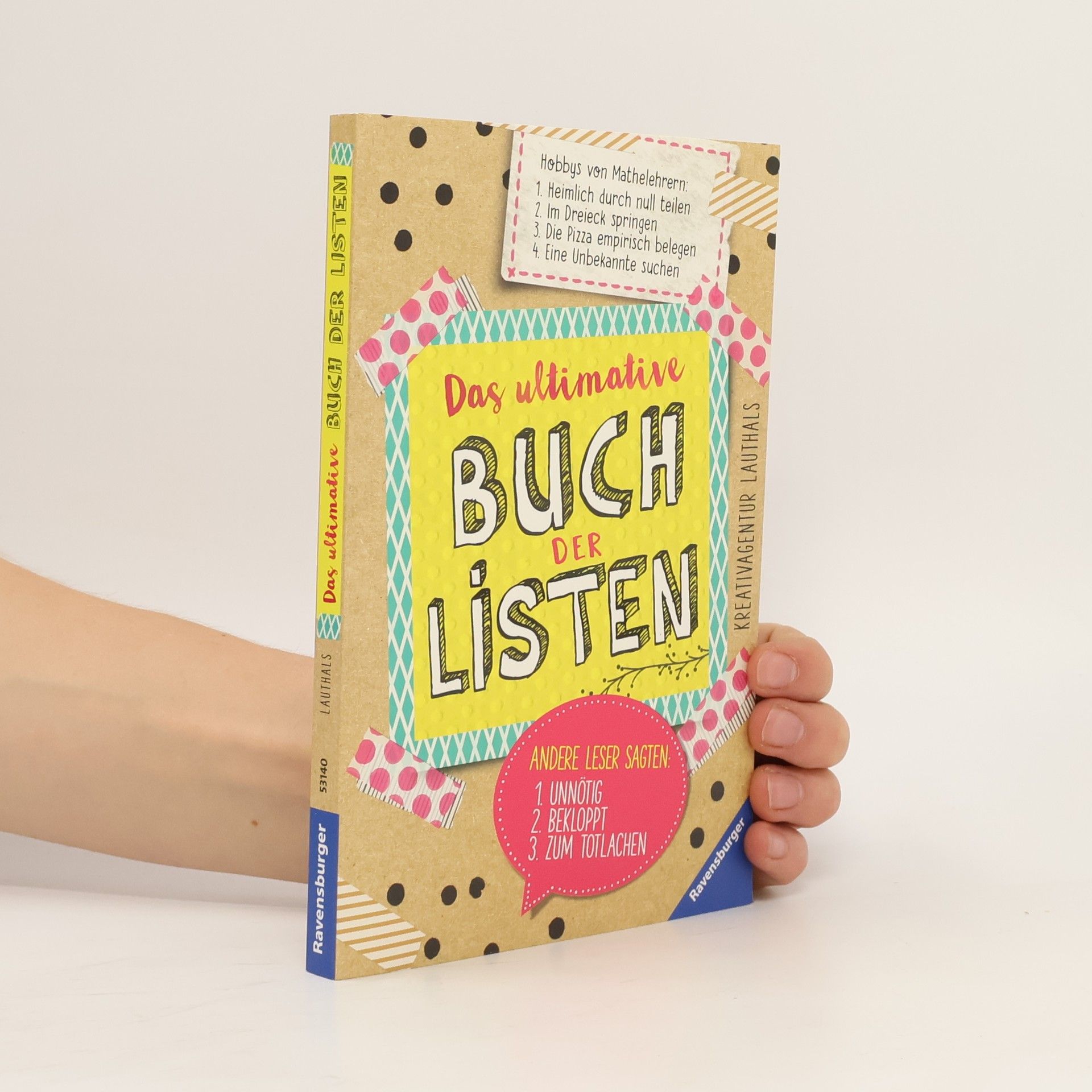 Giacomo Blume Das ultimative Buch der Listen