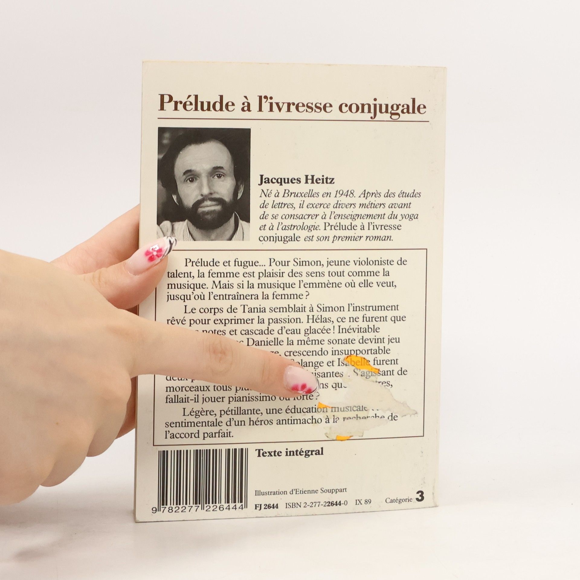 Jean Jacques Heitz Prélude à l'ivresse conjugale