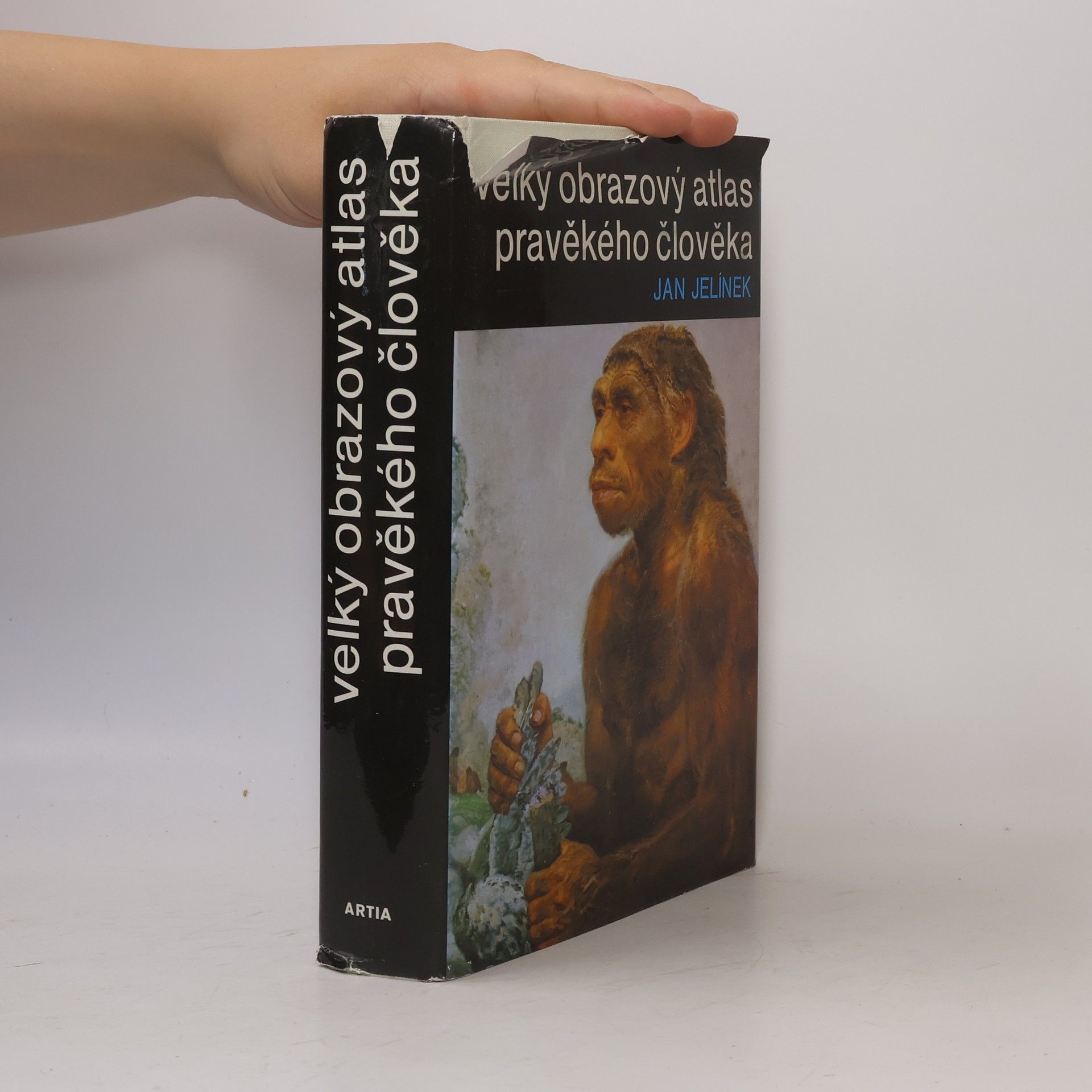 Jan Jelinek Velký obrazový atlas pravěkého člověka