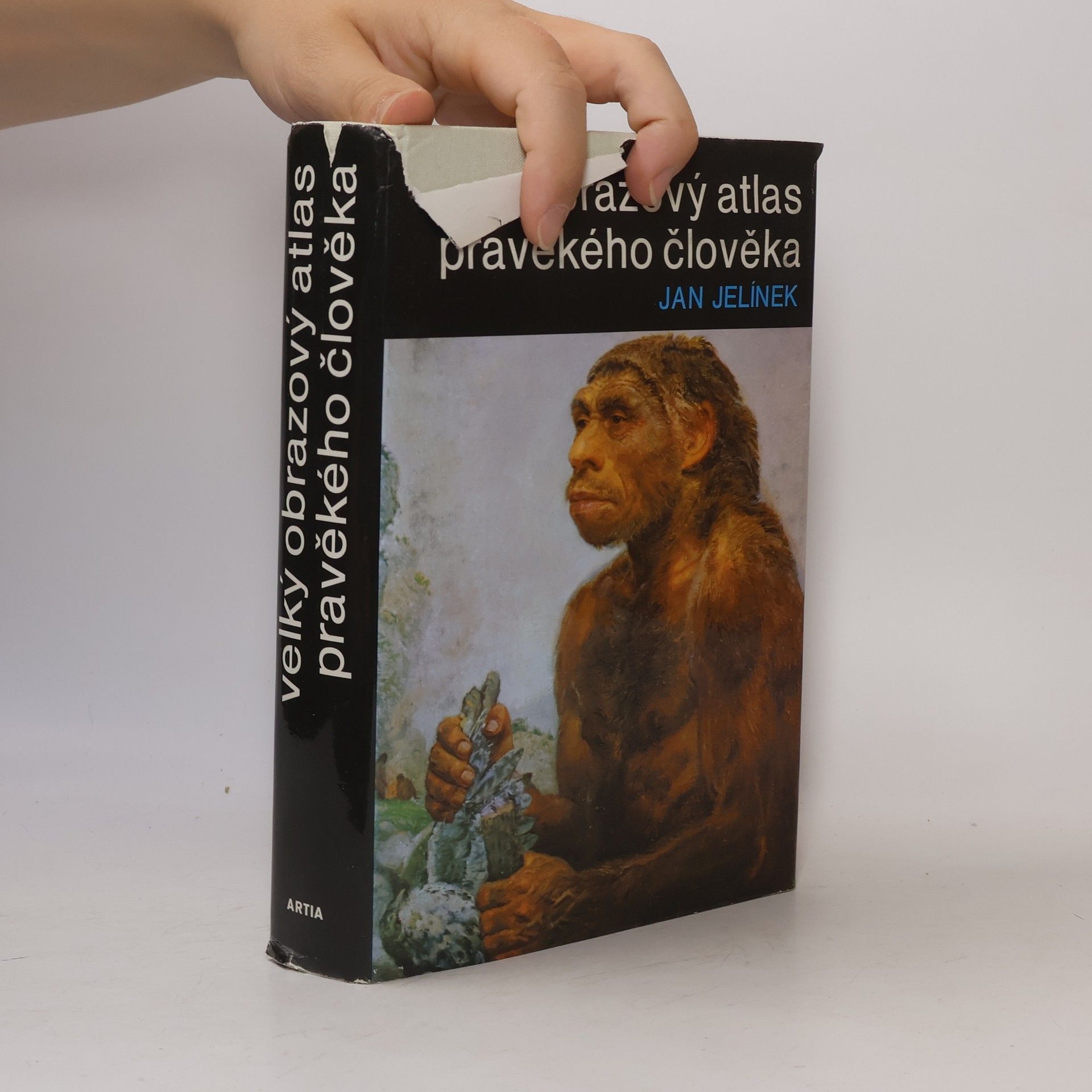 Jan Jelinek Velký obrazový atlas pravěkého člověka