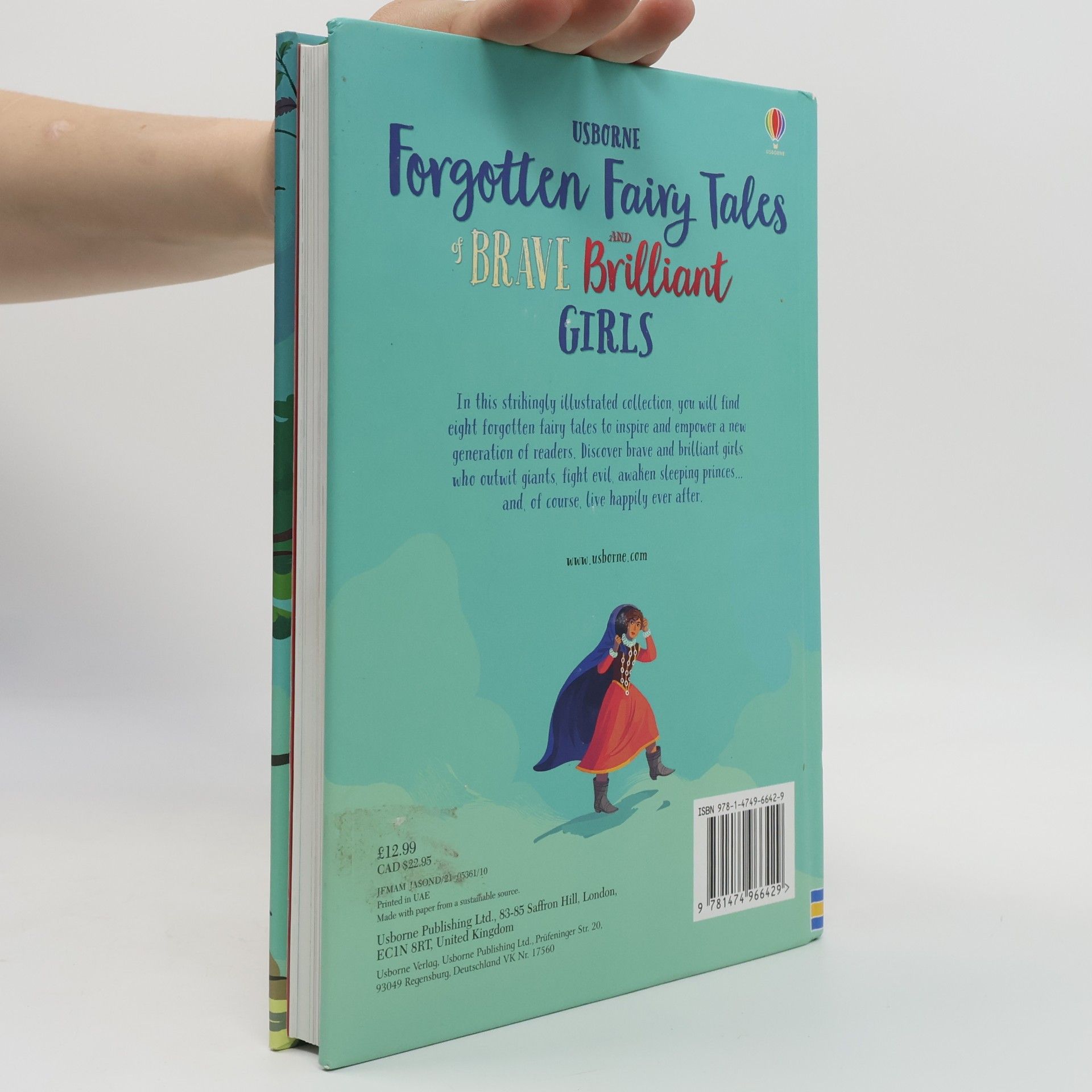 Kolektiv autorů Forgotten Fairy Tales of Brave and Brilliant Girls