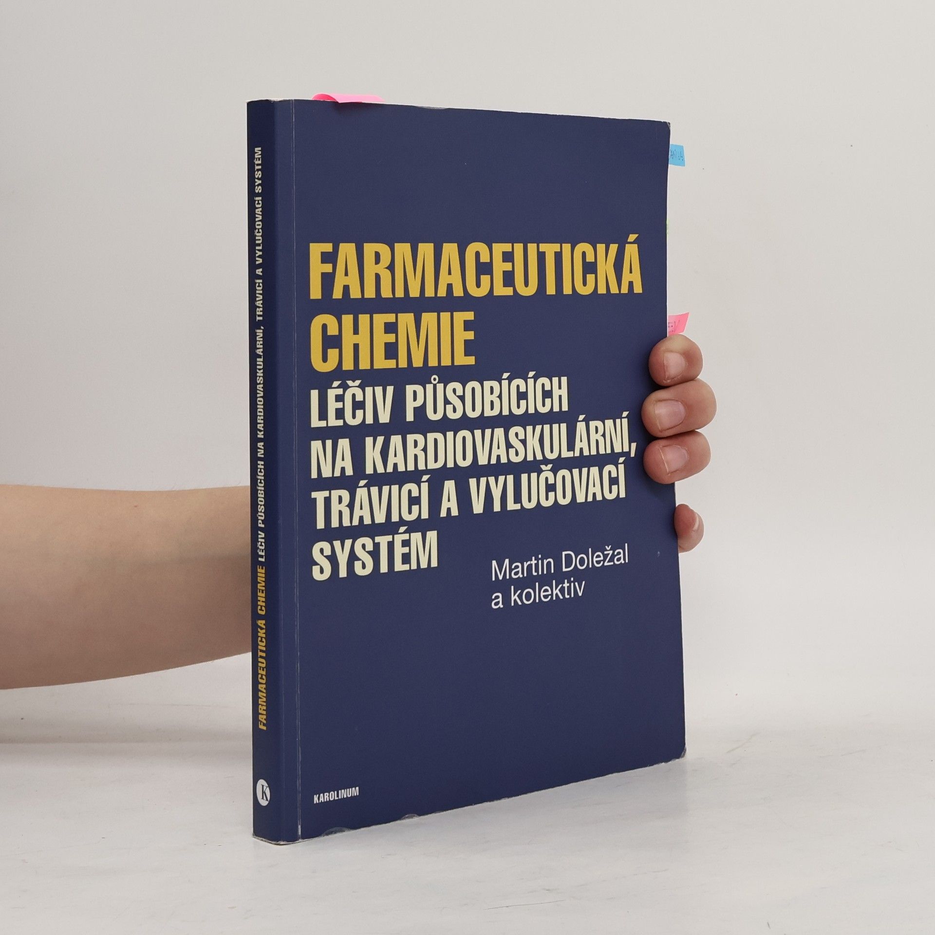 Martin Doležal Farmaceutická chemie léčiv působících na kardiovaskulární, trávicí a vylučovací systém