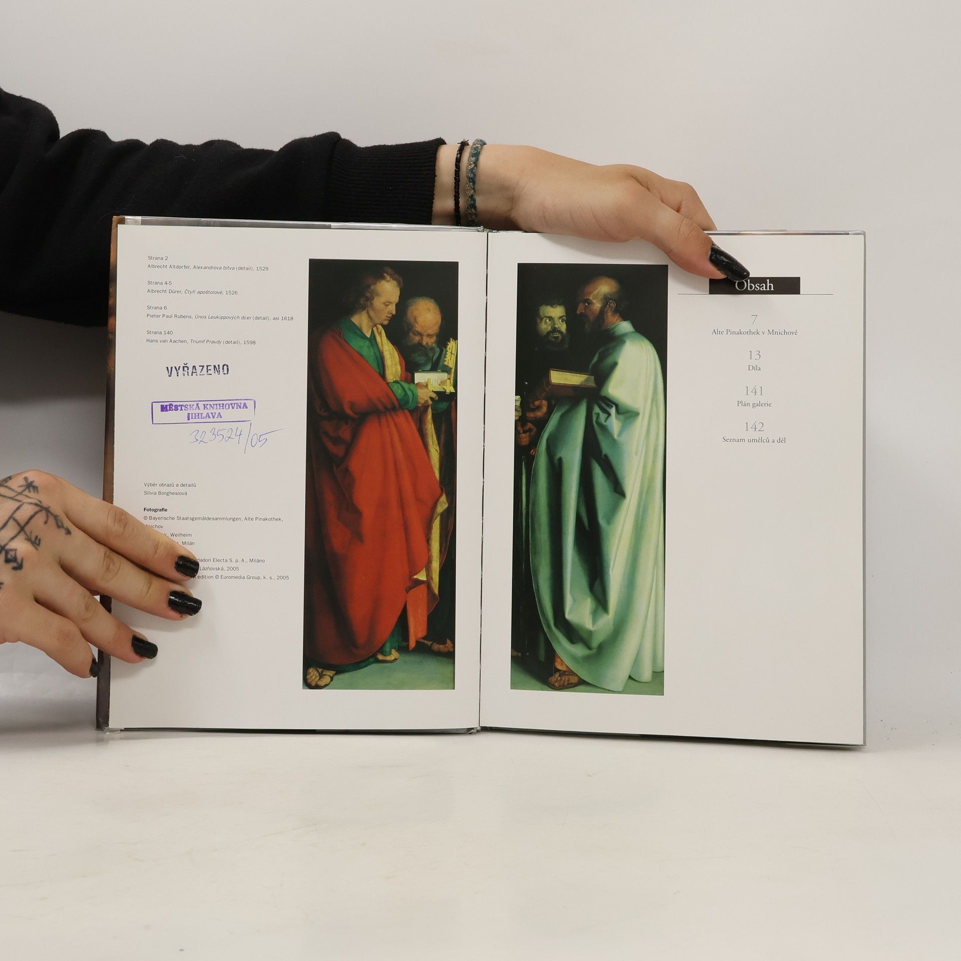 Silvia Borghesi Slavné galerie světa. Alte Pinakothek - Mnichov