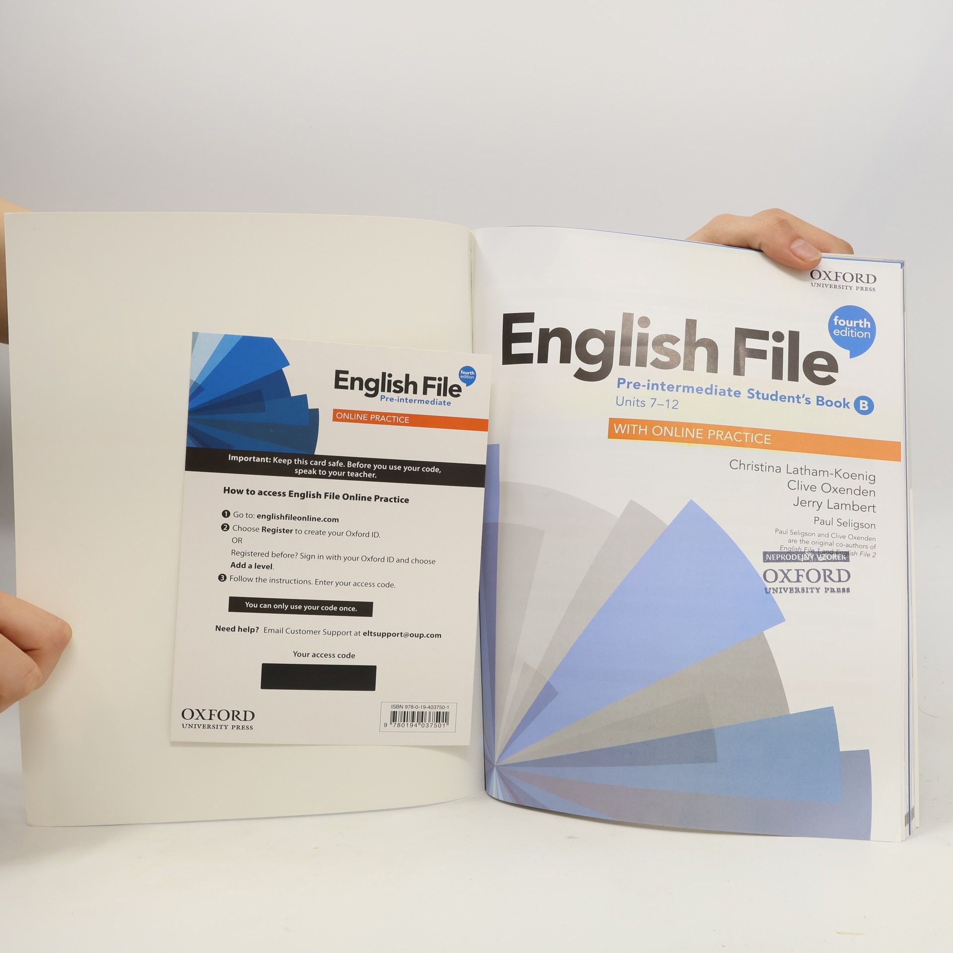 Jerry Lambert English file. Pre-intermediate multipack B: Student's book B, Workbook B