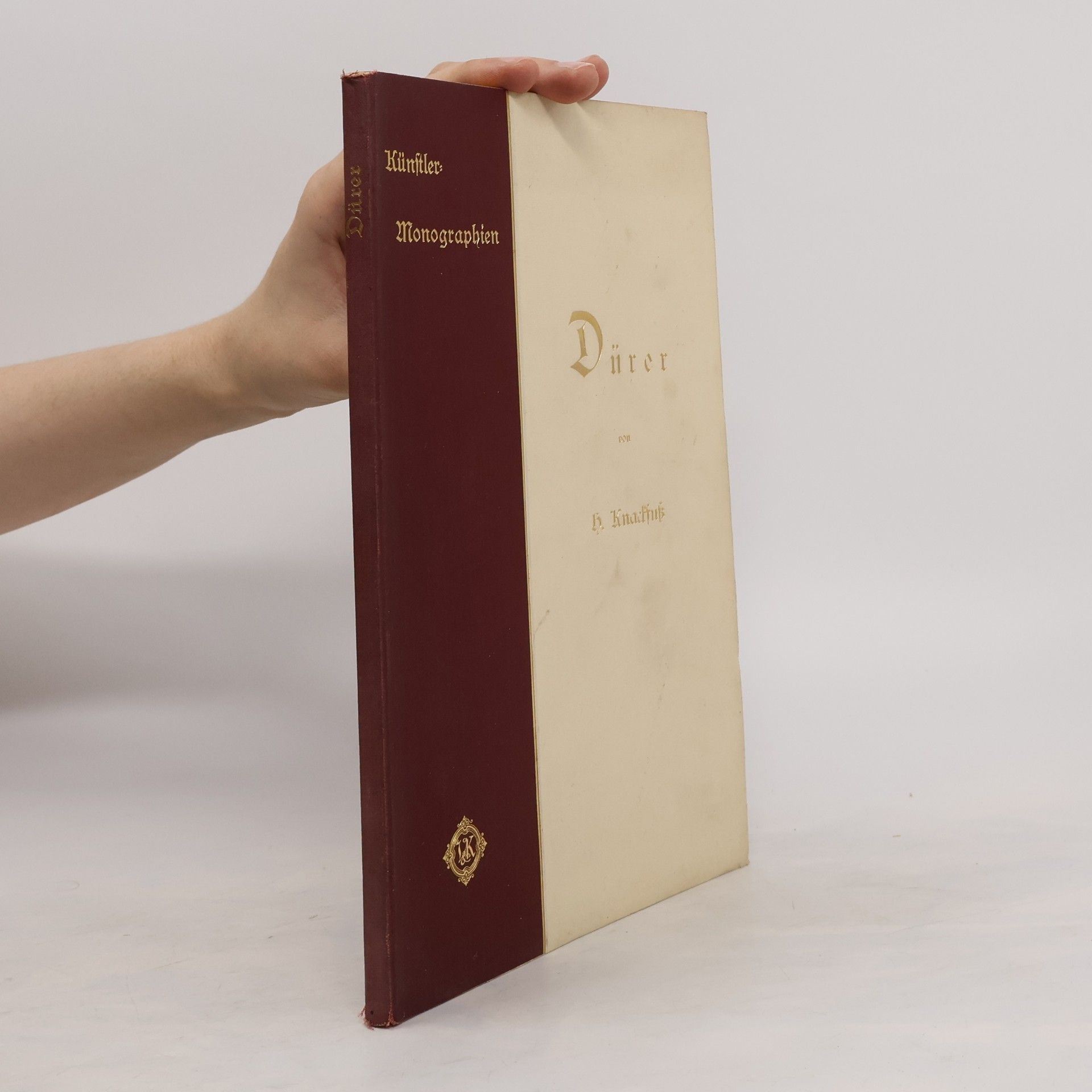 Hermann Knackfuß Künstler Monographien. Dürer. Reprint vor 1895