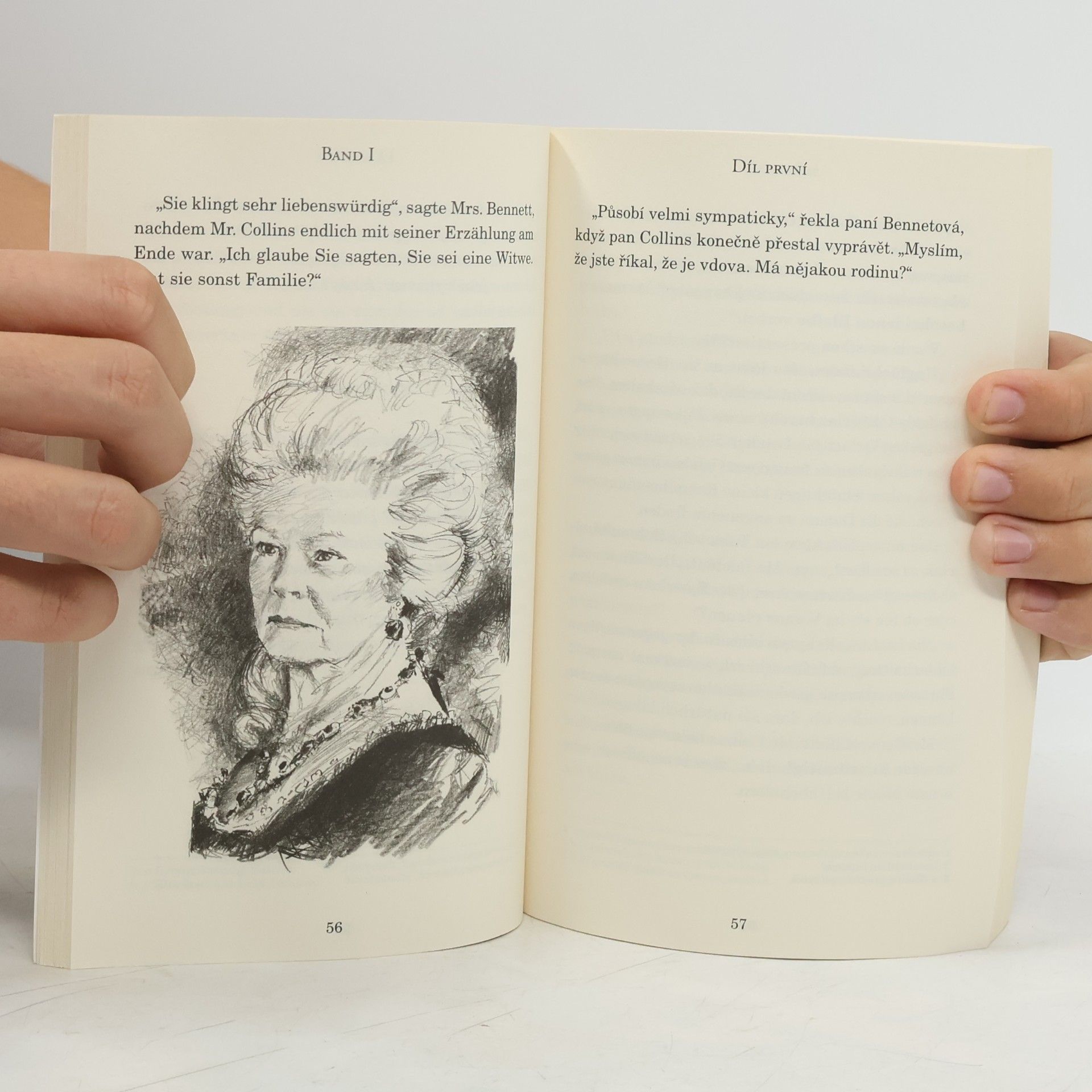 Jane Austen Stolz und Vorurteil, Pýcha a předsudek