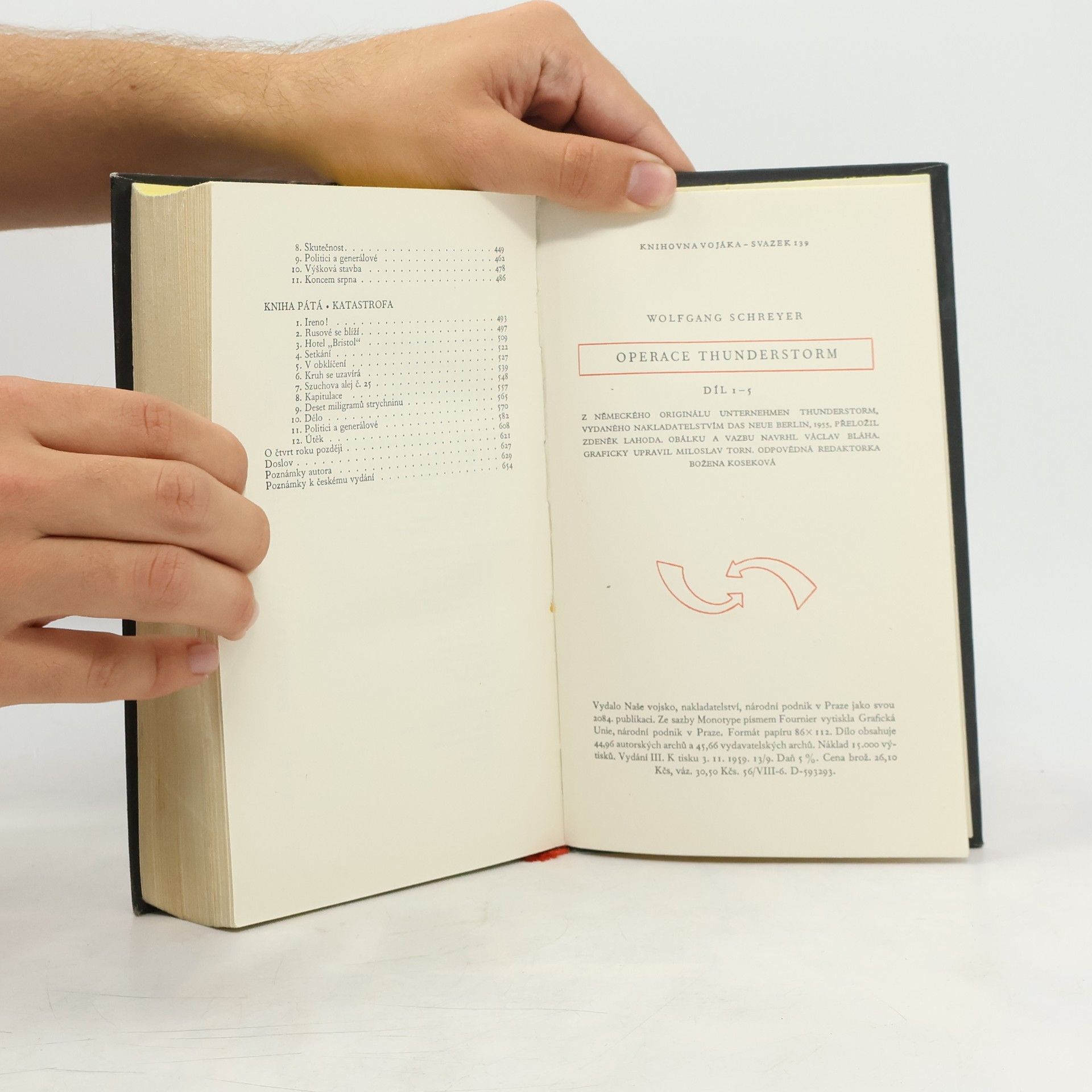 Wolfgang Schreyer Operace Thunderstorm 1-5