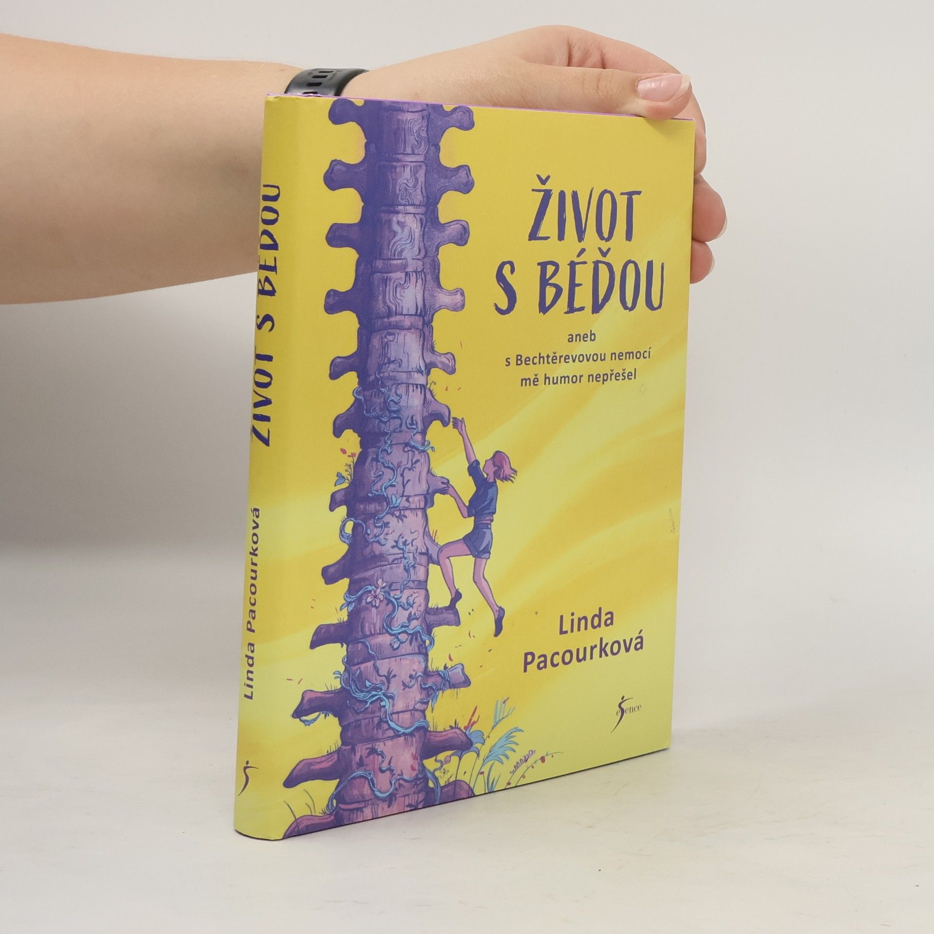 Linda Pacourková Život s Béďou, aneb, S Bechtěrevovou nemocí mě humor nepřešel