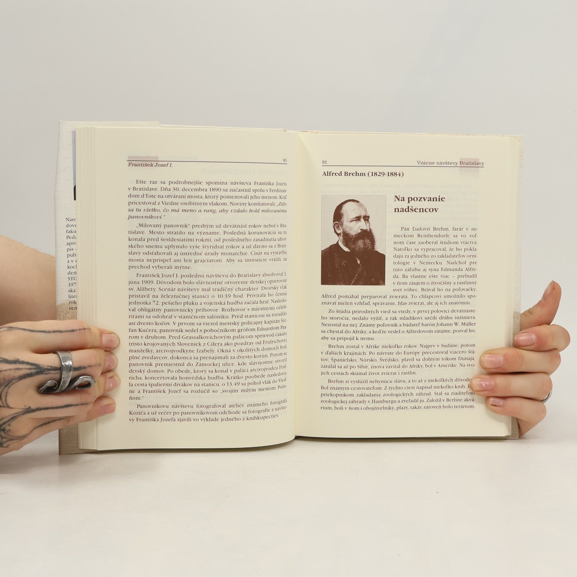 Ladislav Švihran Vzácne návštevy Bratislavy
