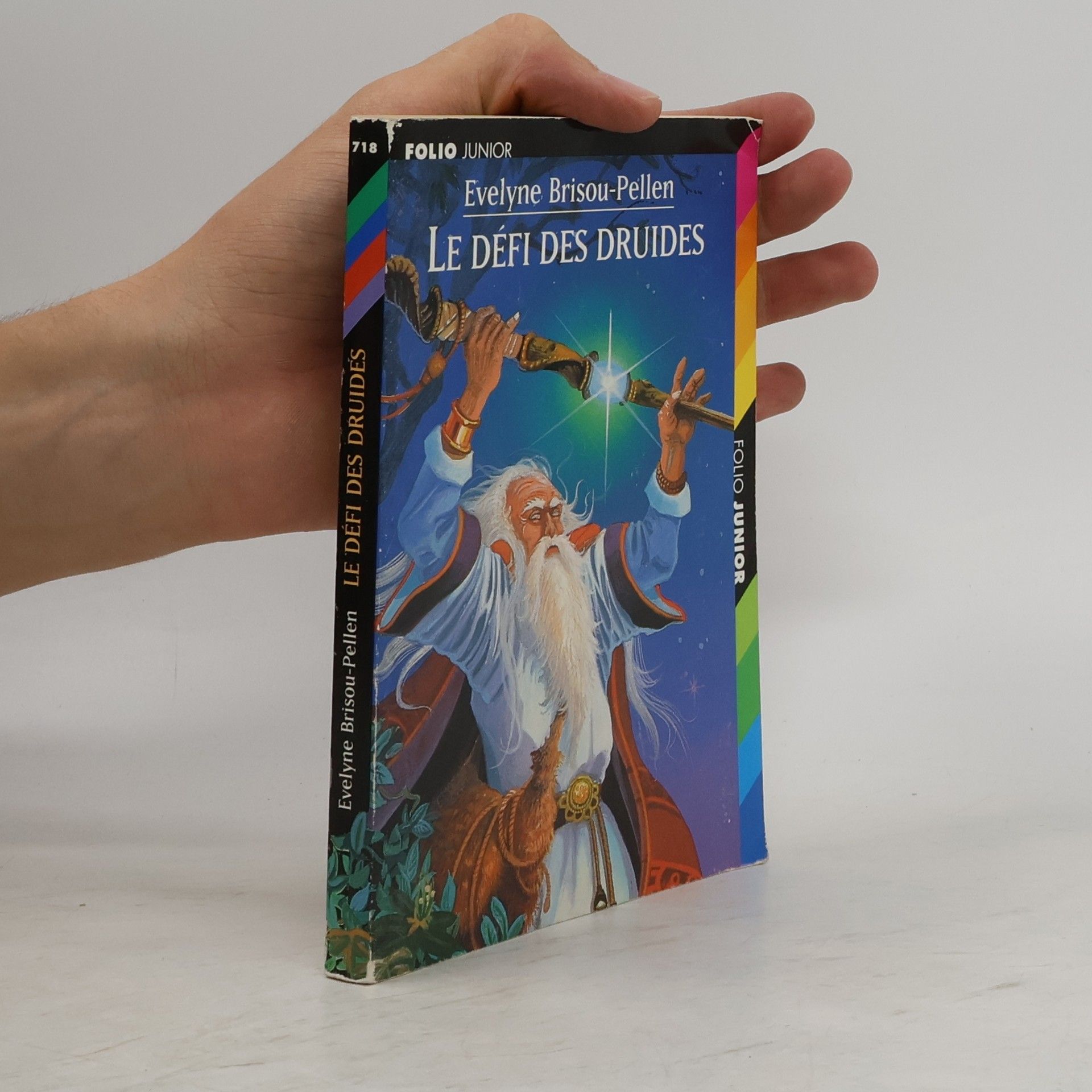 Evelyne Brisou-Pellen Folio Junior - 718: Le Défi des druides