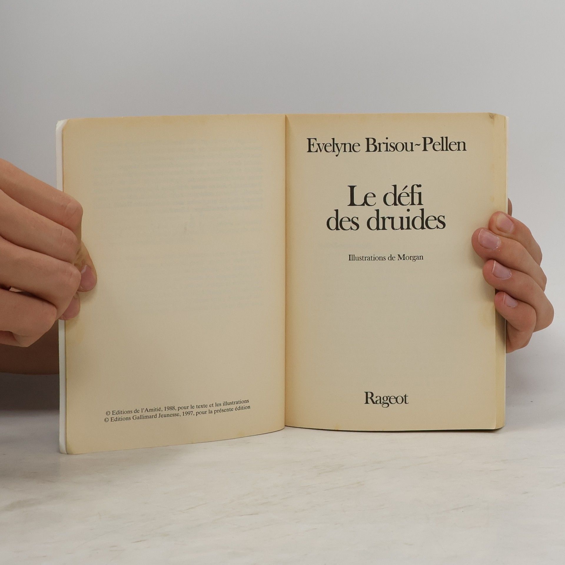 Evelyne Brisou-Pellen Folio Junior - 718: Le Défi des druides