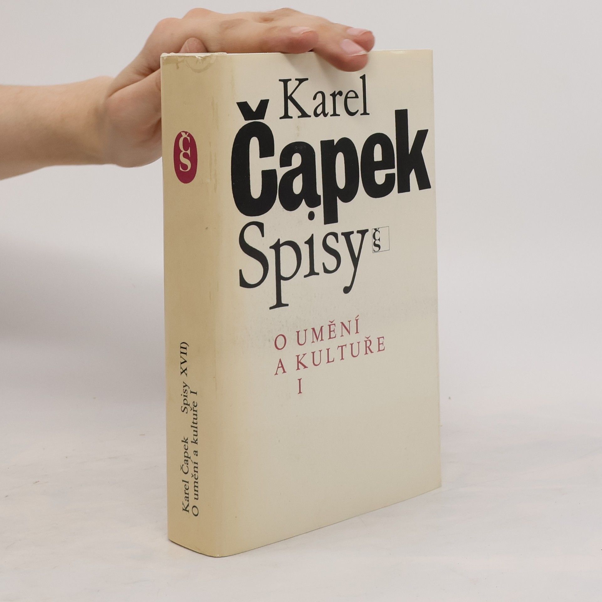 Karel Čapek Spisy. O umění a kultuře I.