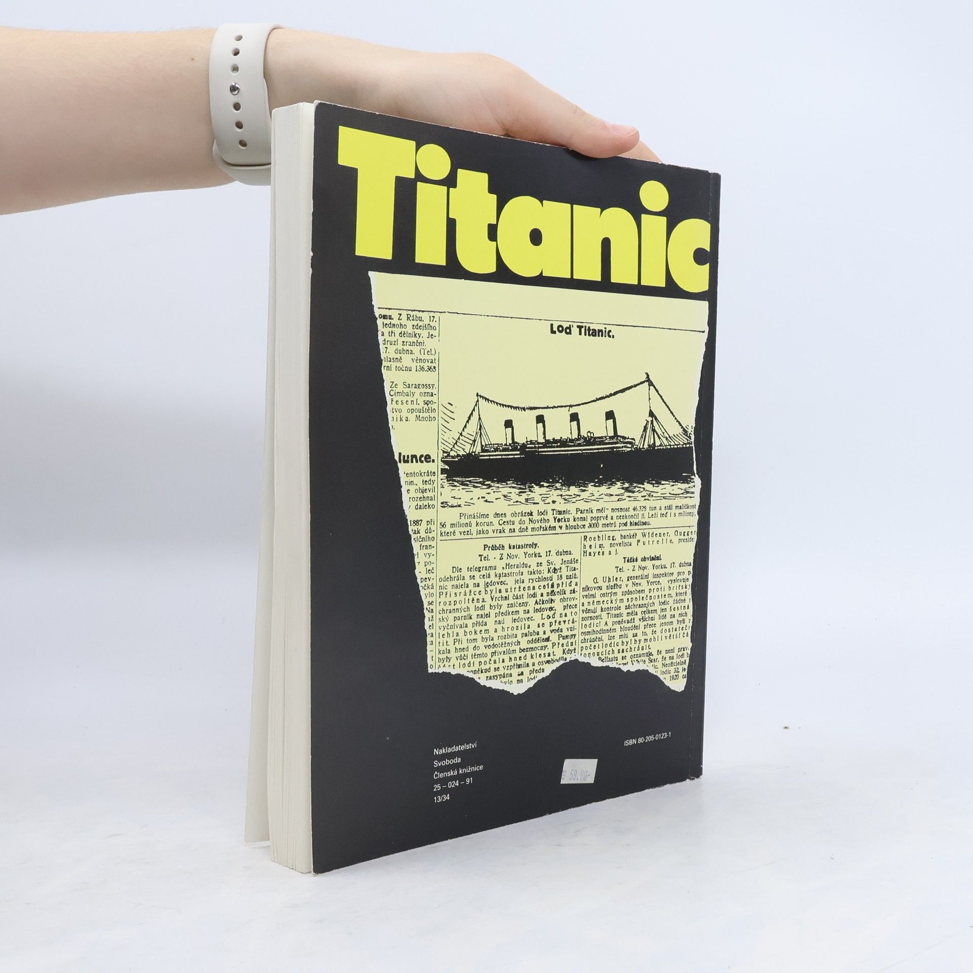 Oldřich Pošmurný Titanic