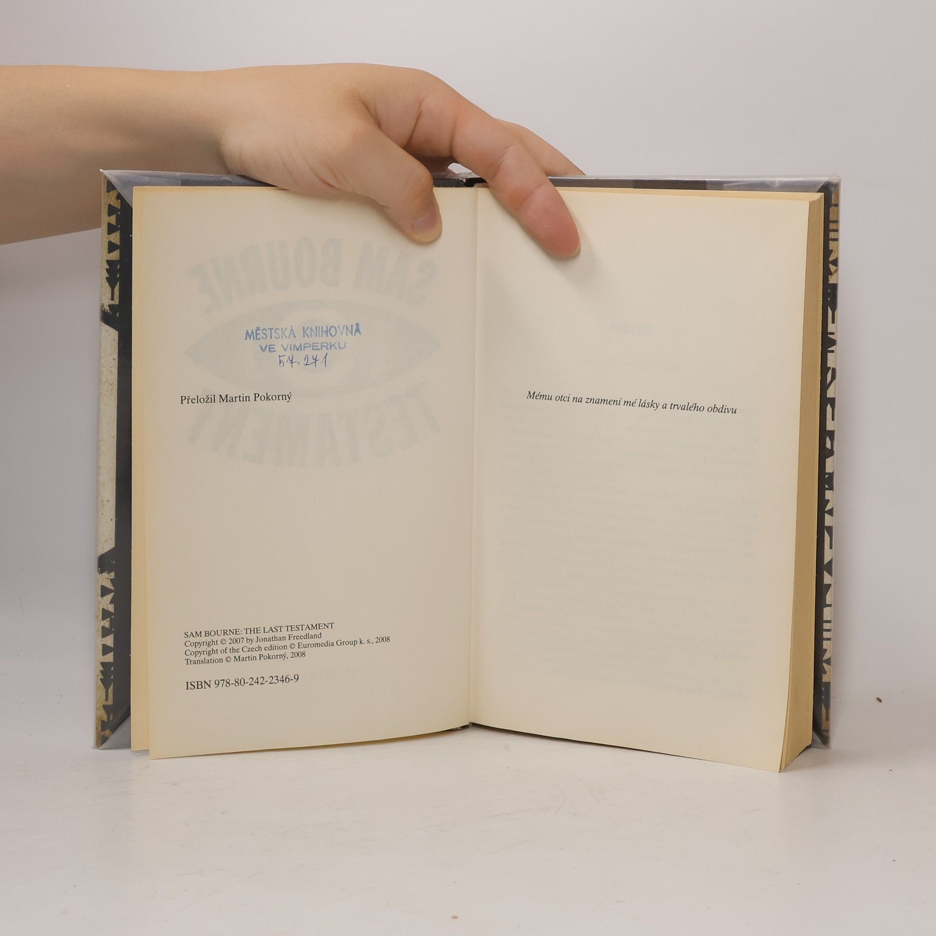 Jonathan Freedland Testament