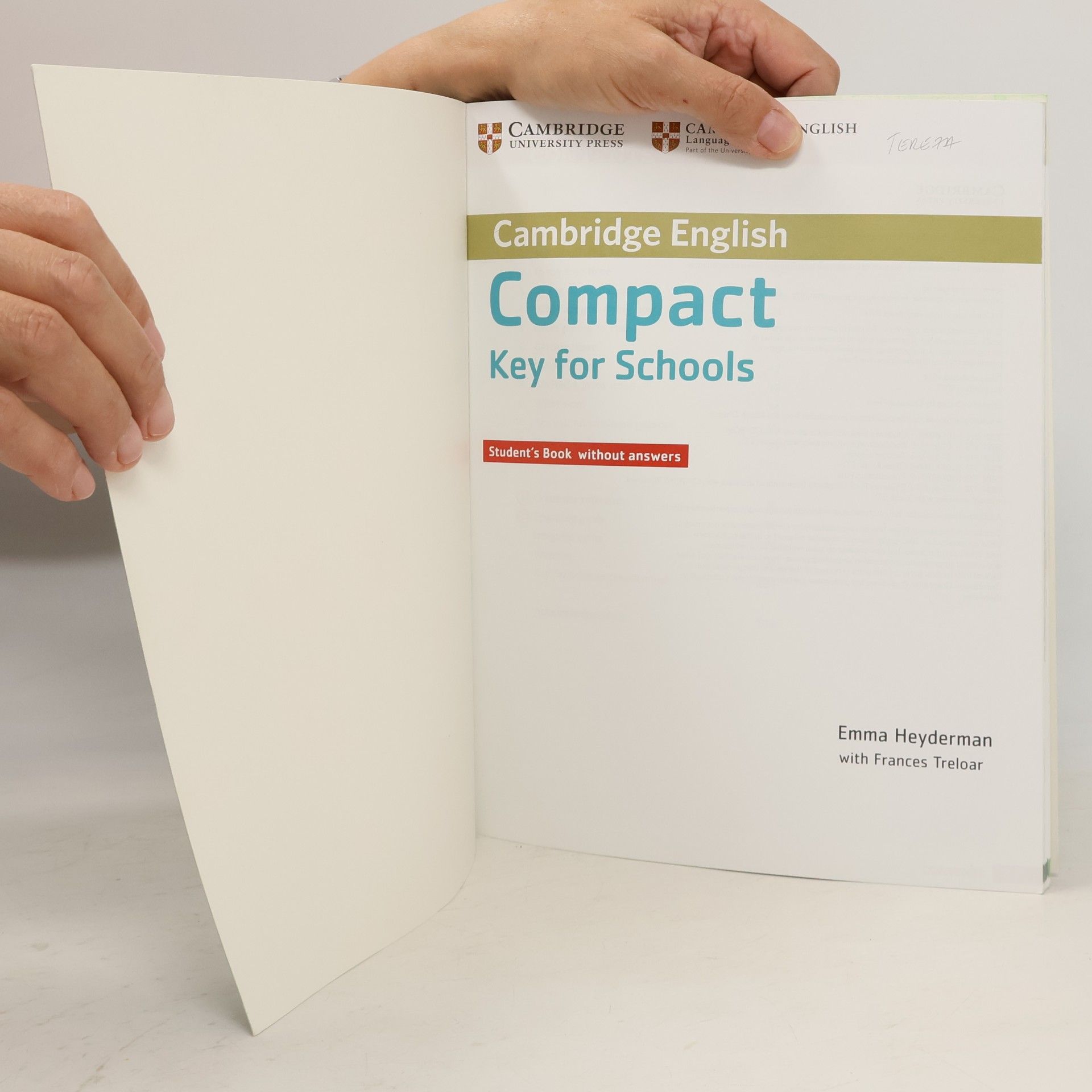 Emma Heyderman Cambridge English : compact key for schools