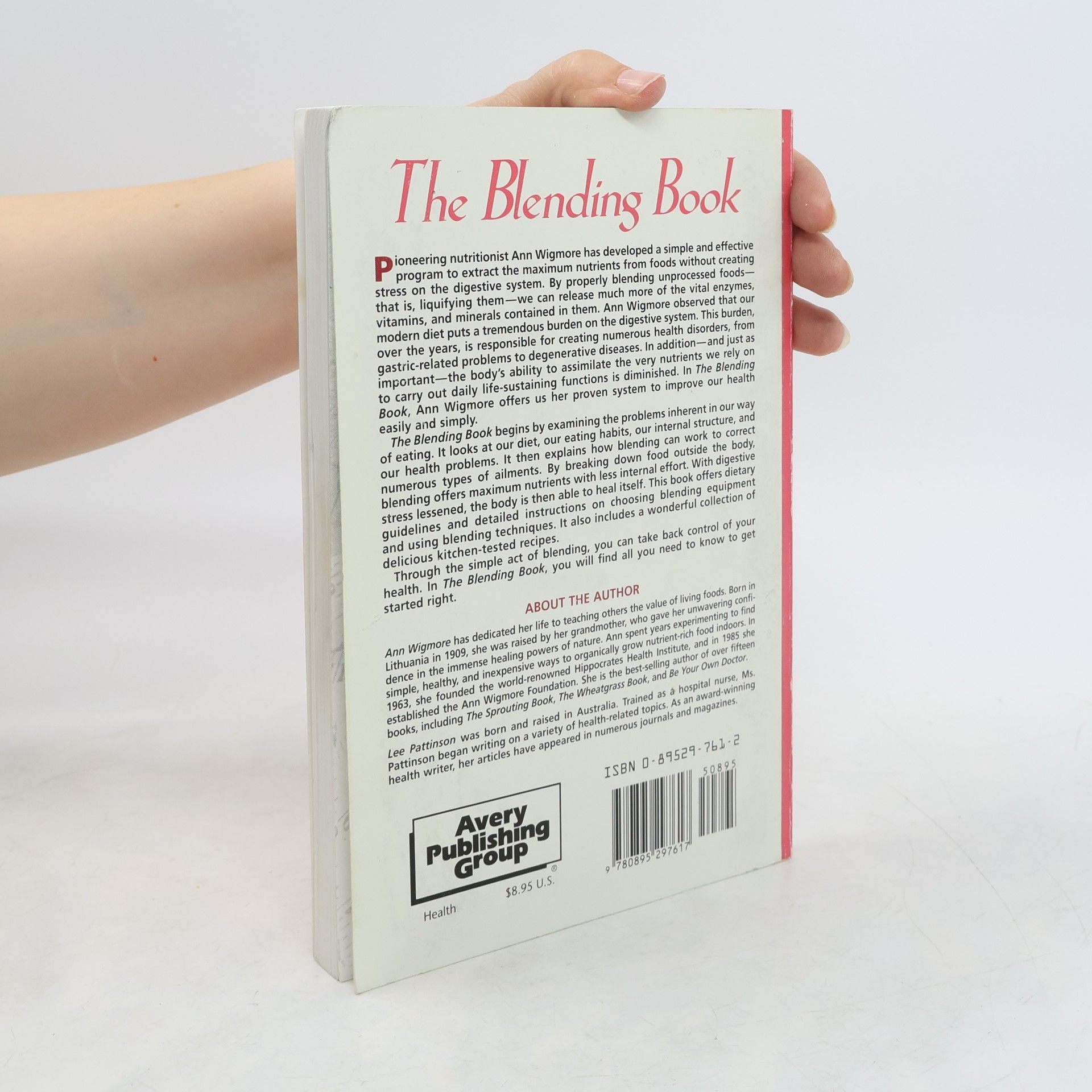 Ann Wigmore The Blending Book