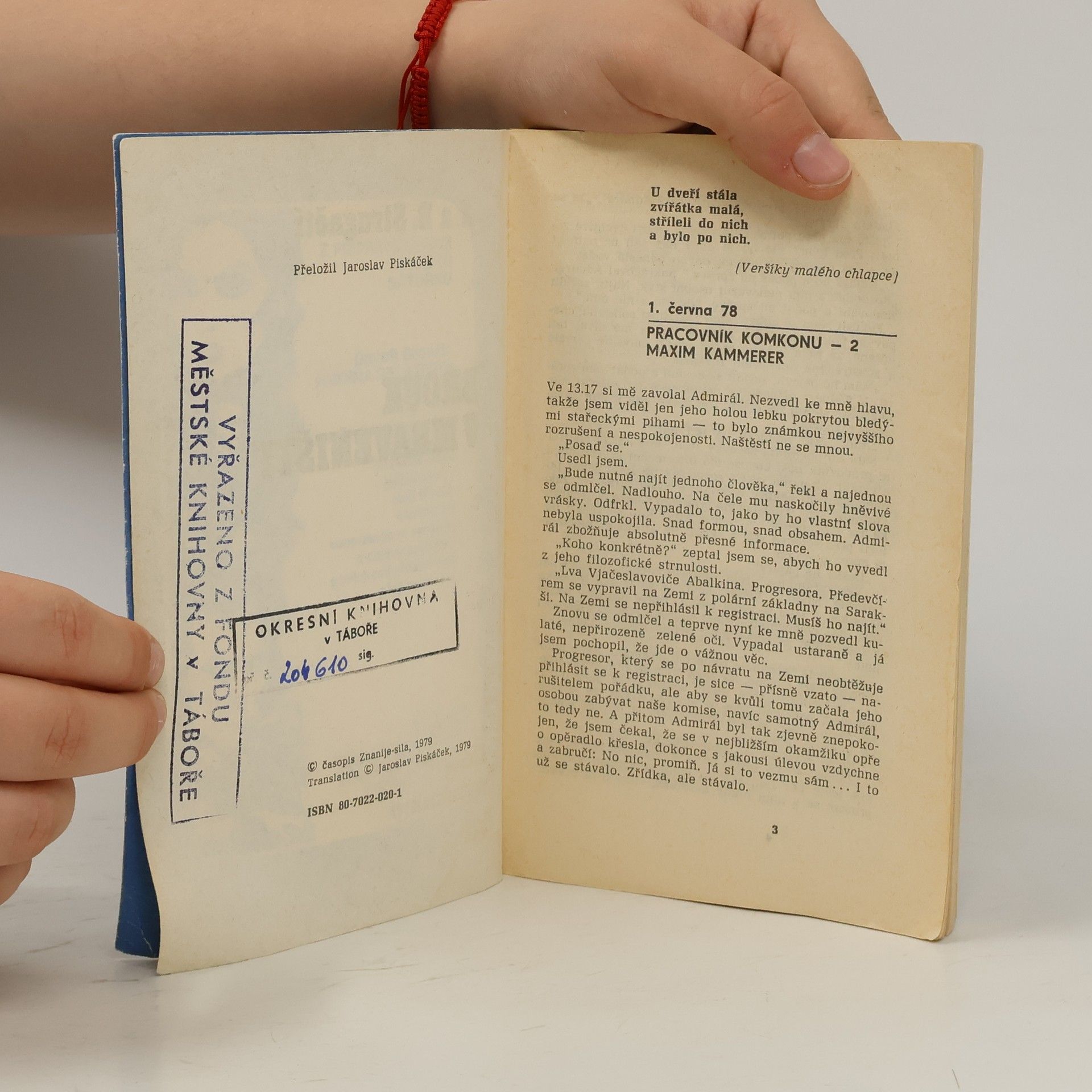 Arkady Strugatsky Brouk v mraveništi