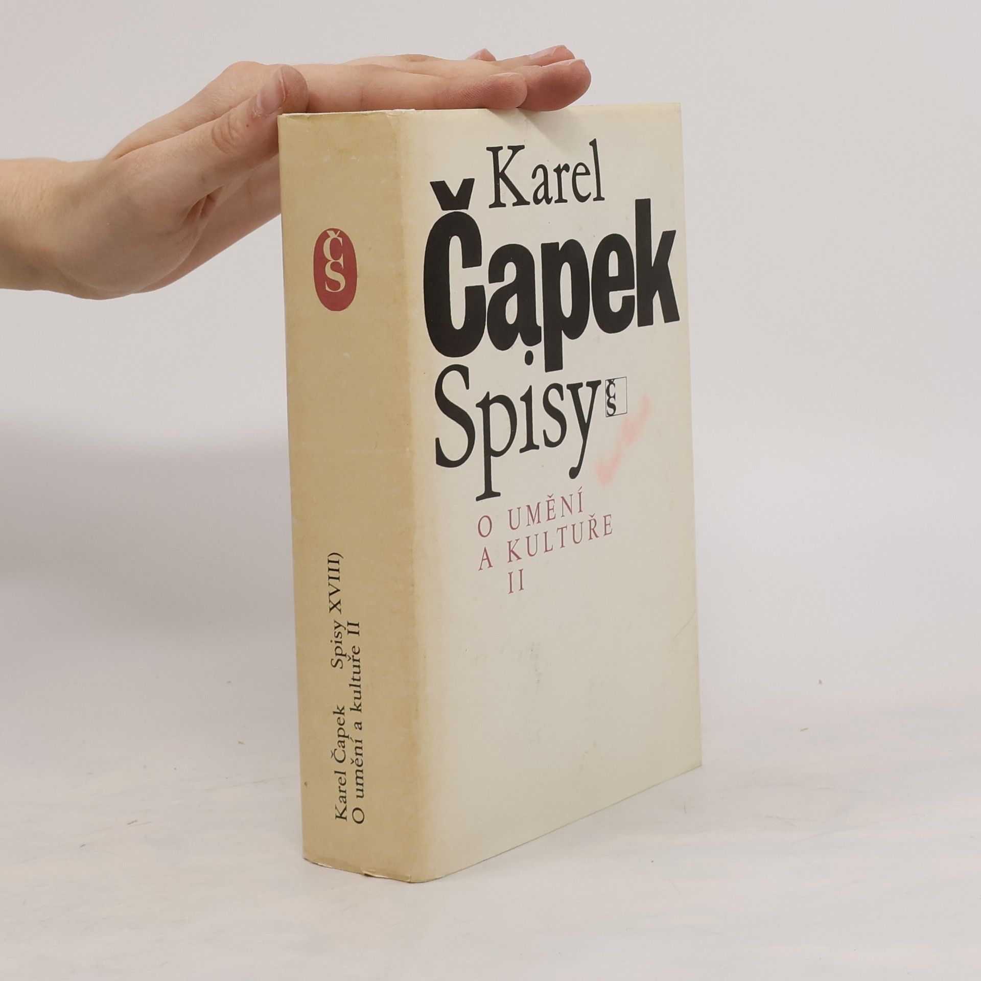 Karel Čapek Spisy. O umění a kultuře II.