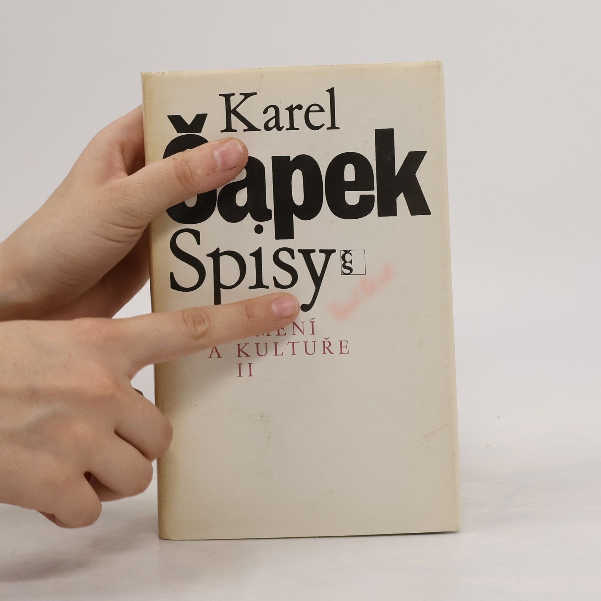 Karel Čapek Spisy. O umění a kultuře II.
