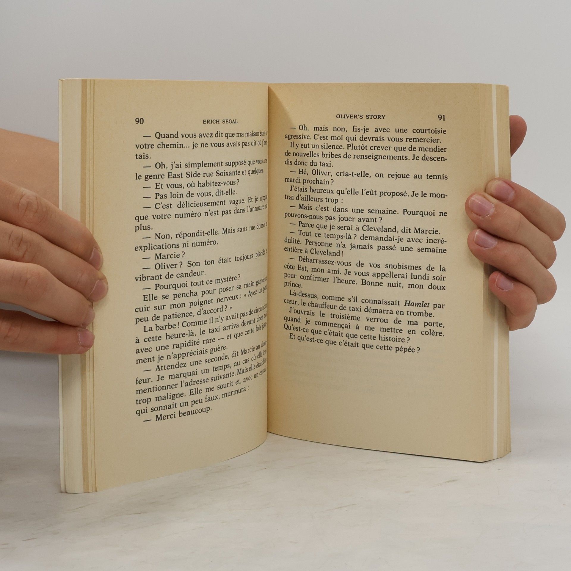 Erich Segal Oliver's Story