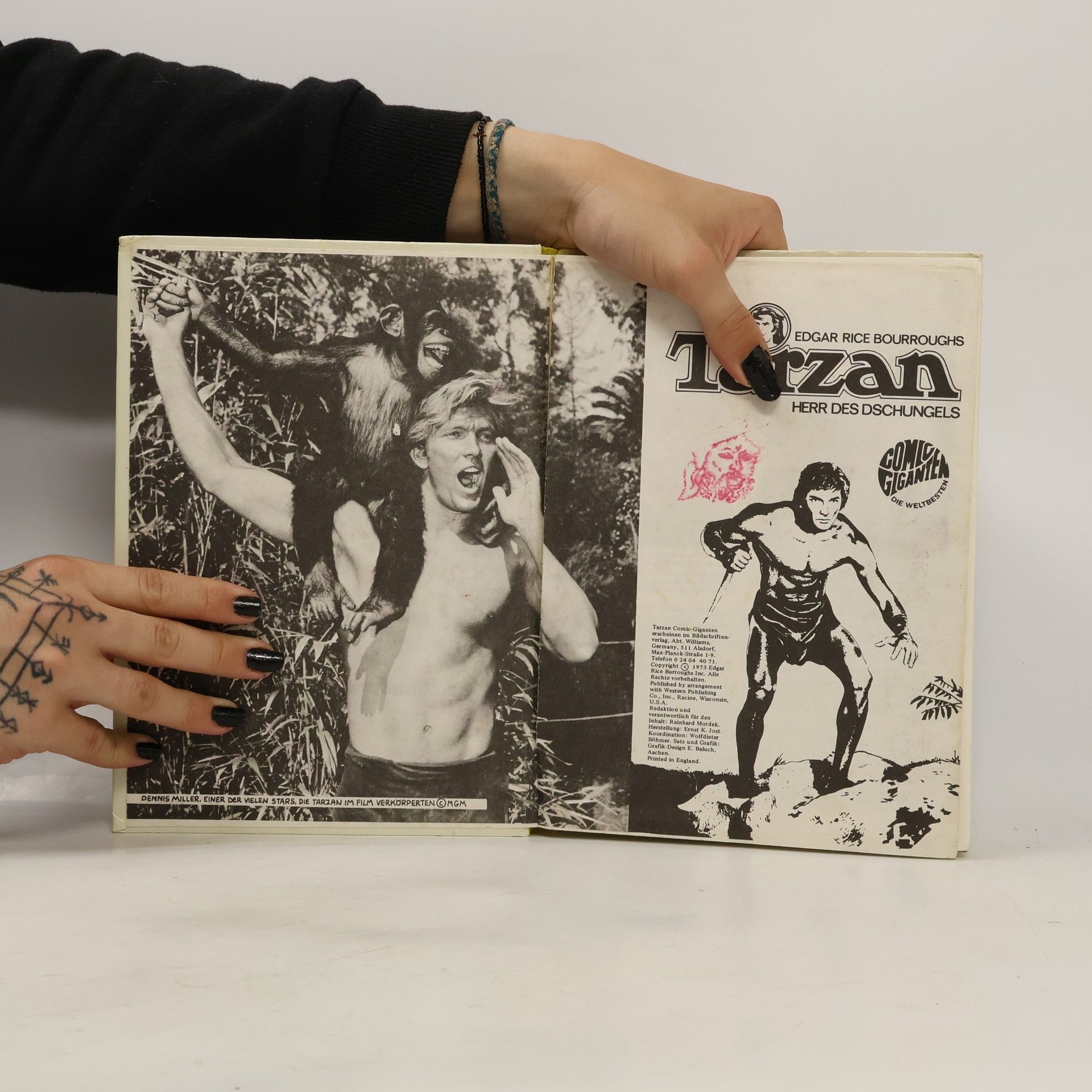 Edgar Rice Burroughs Tarzan Herr des Dschungles