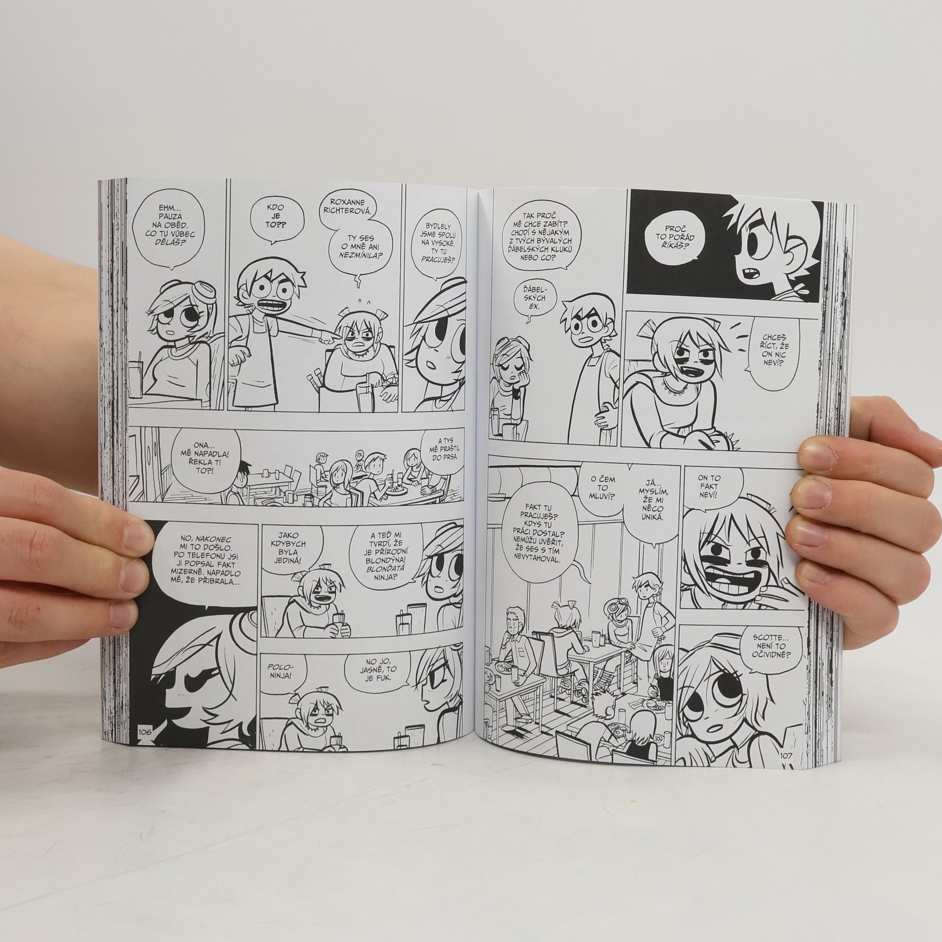 Bryan Lee O'Malley Scott Pilgrim 4. díl : Na vlastních nohou