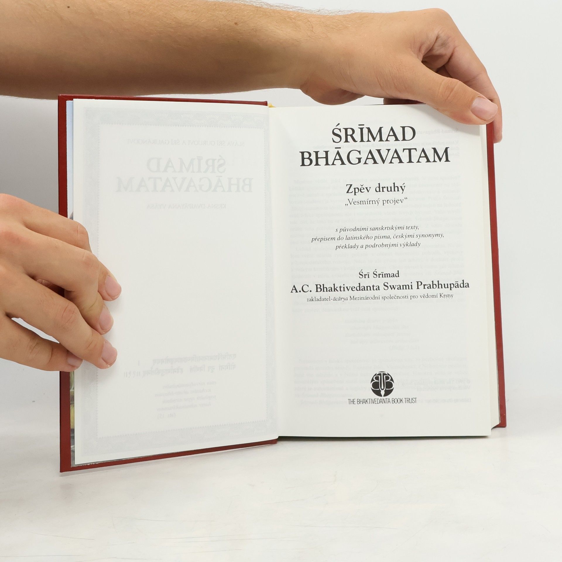 Šrímad A.C. Bhaktivedanta Swami Prabhupáda Šrí Śrīmad Bhāgavatam: Zpěv druhý
