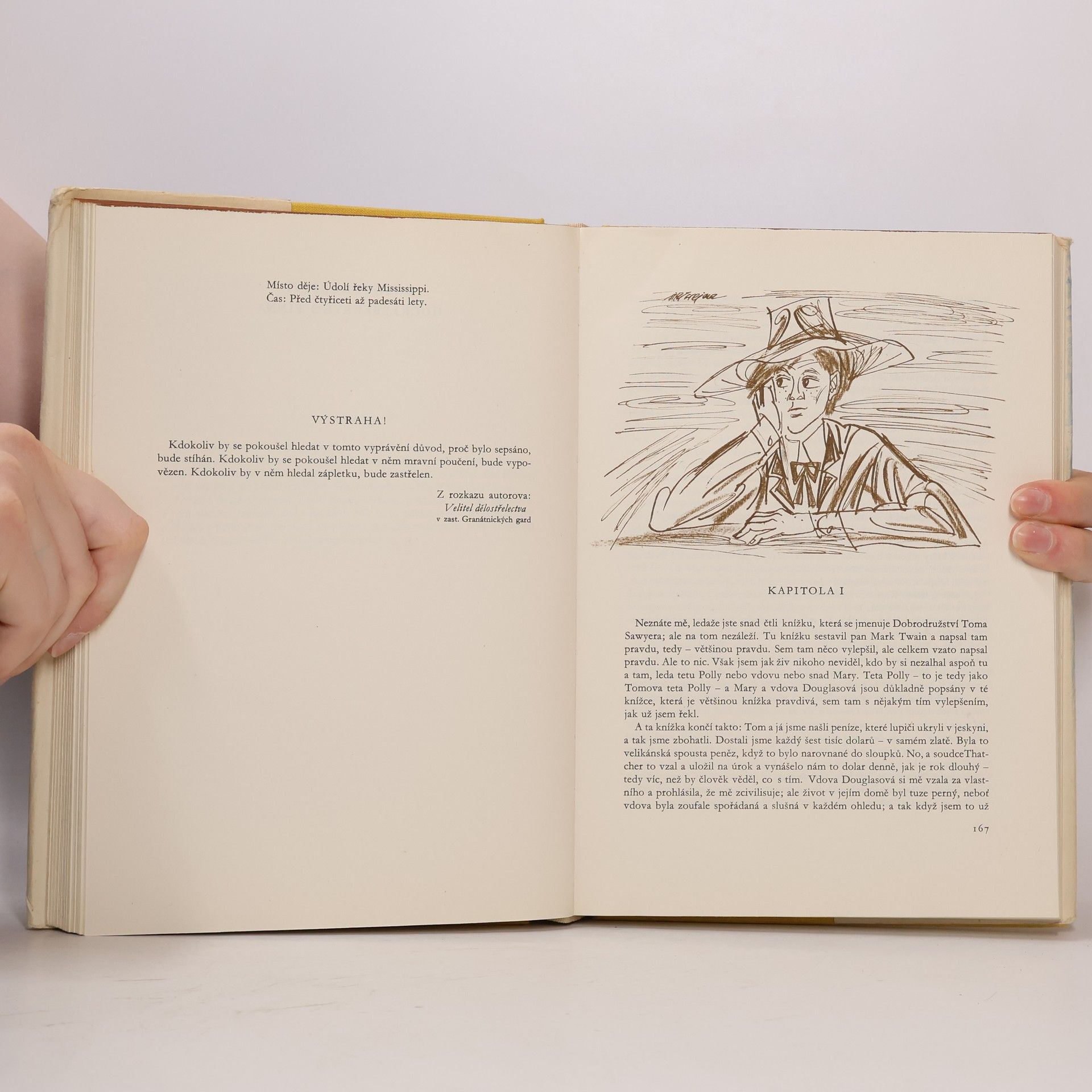 Mark Twain Dobrodružství Toma Sawyera a Huckleberryho Finna