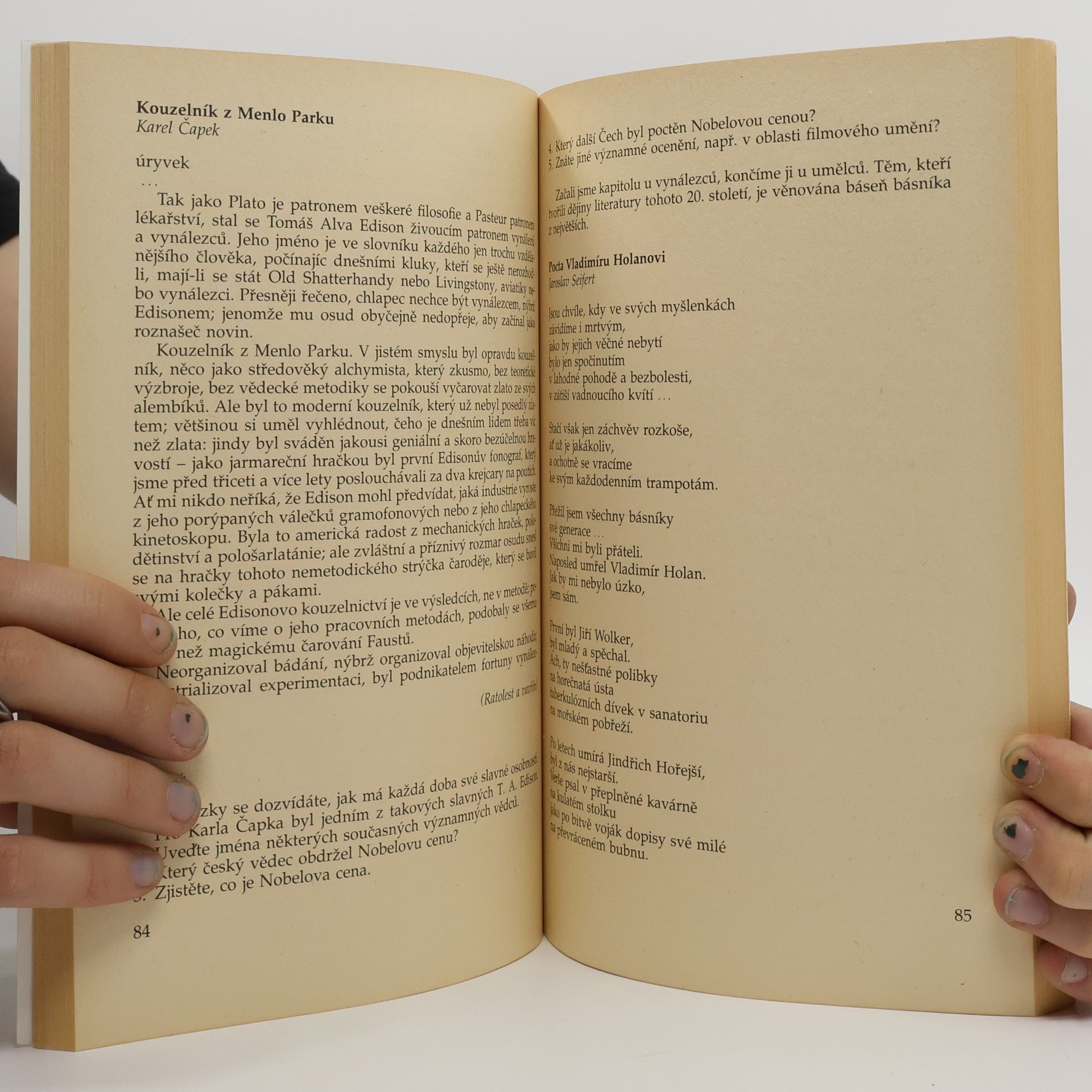 Marie Hanzová Čeština a literární výchova II