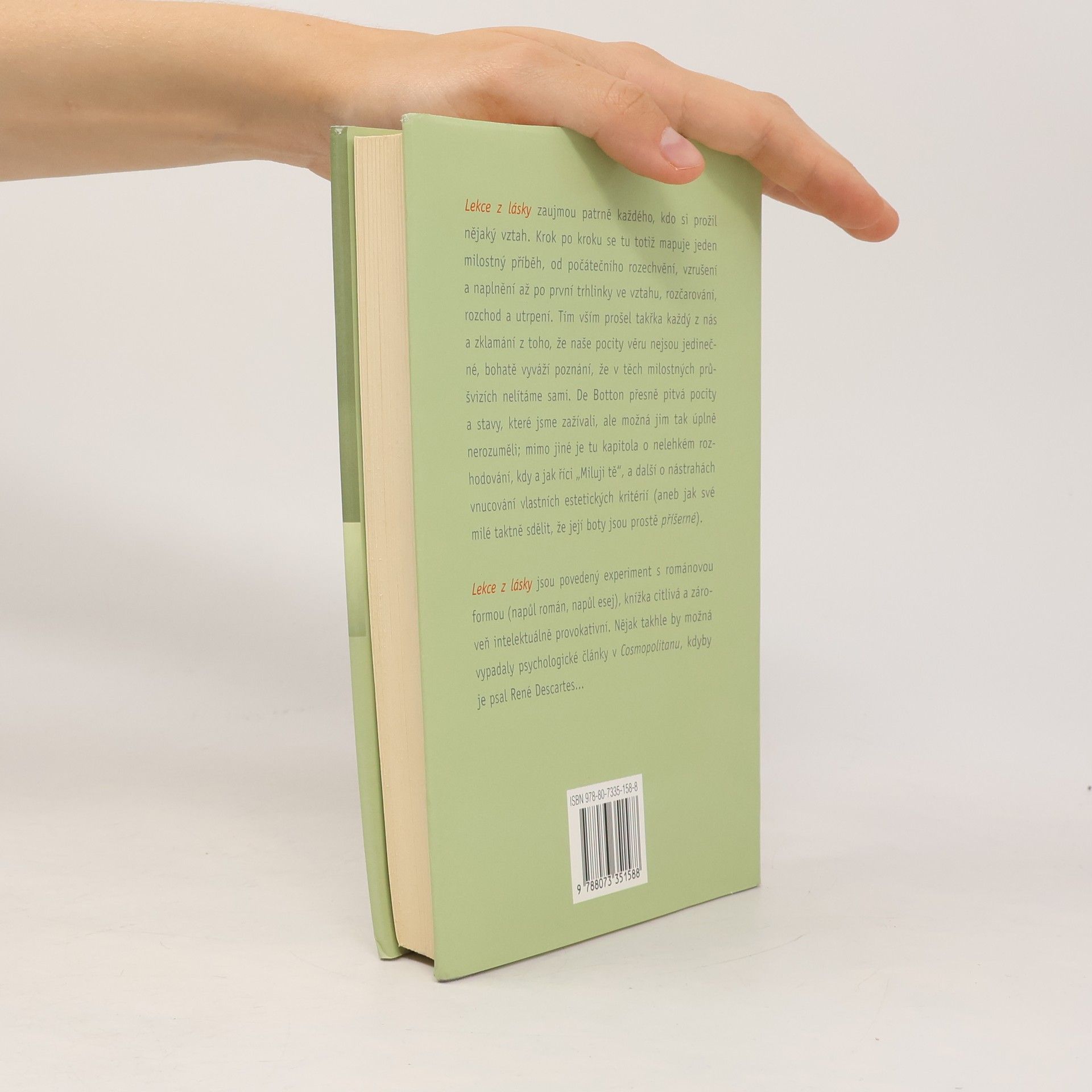 Alain de Botton Lekce z lásky