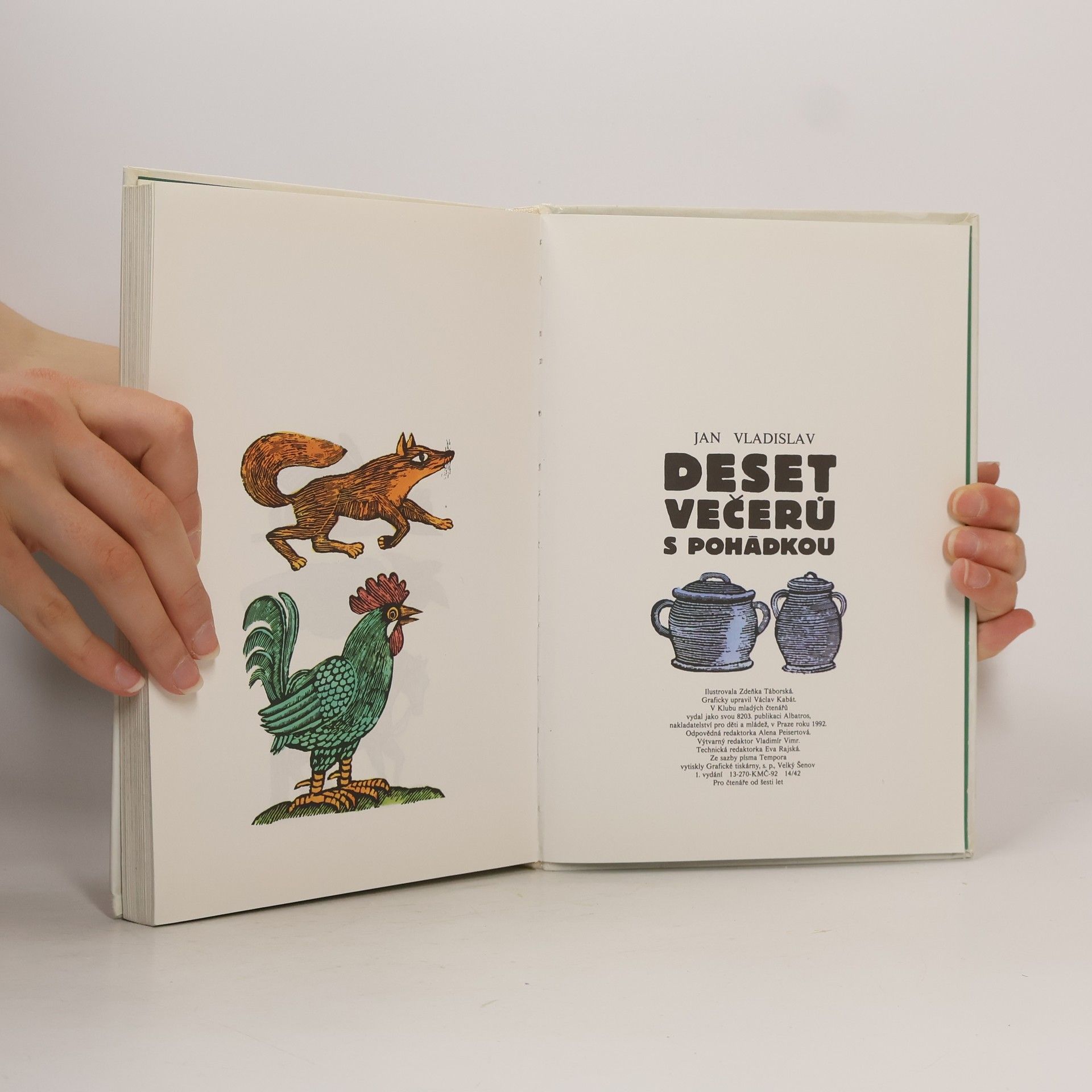 Jan Vladislav Deset večerů s pohádkou