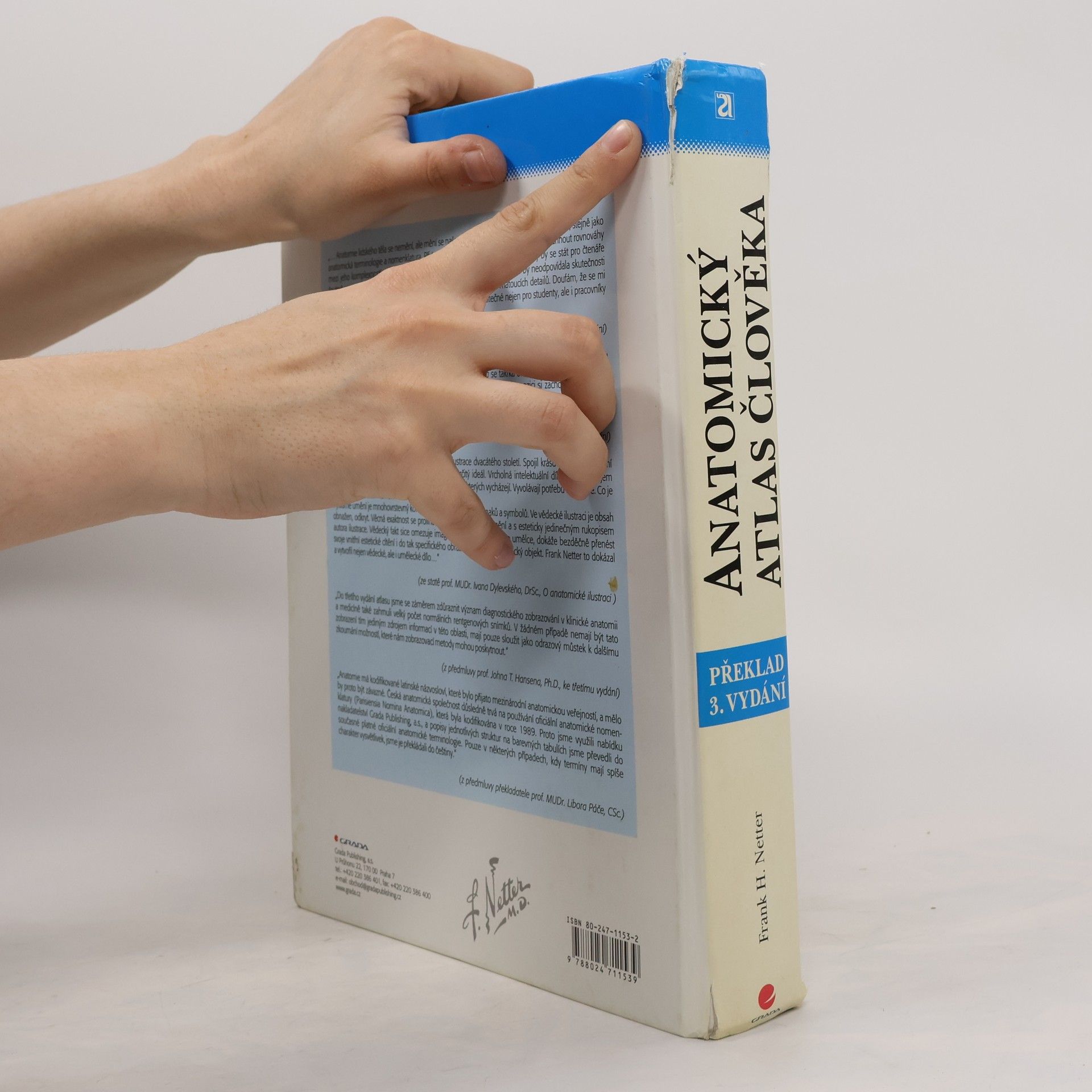 Frank H. Netter Anatomický atlas člověka