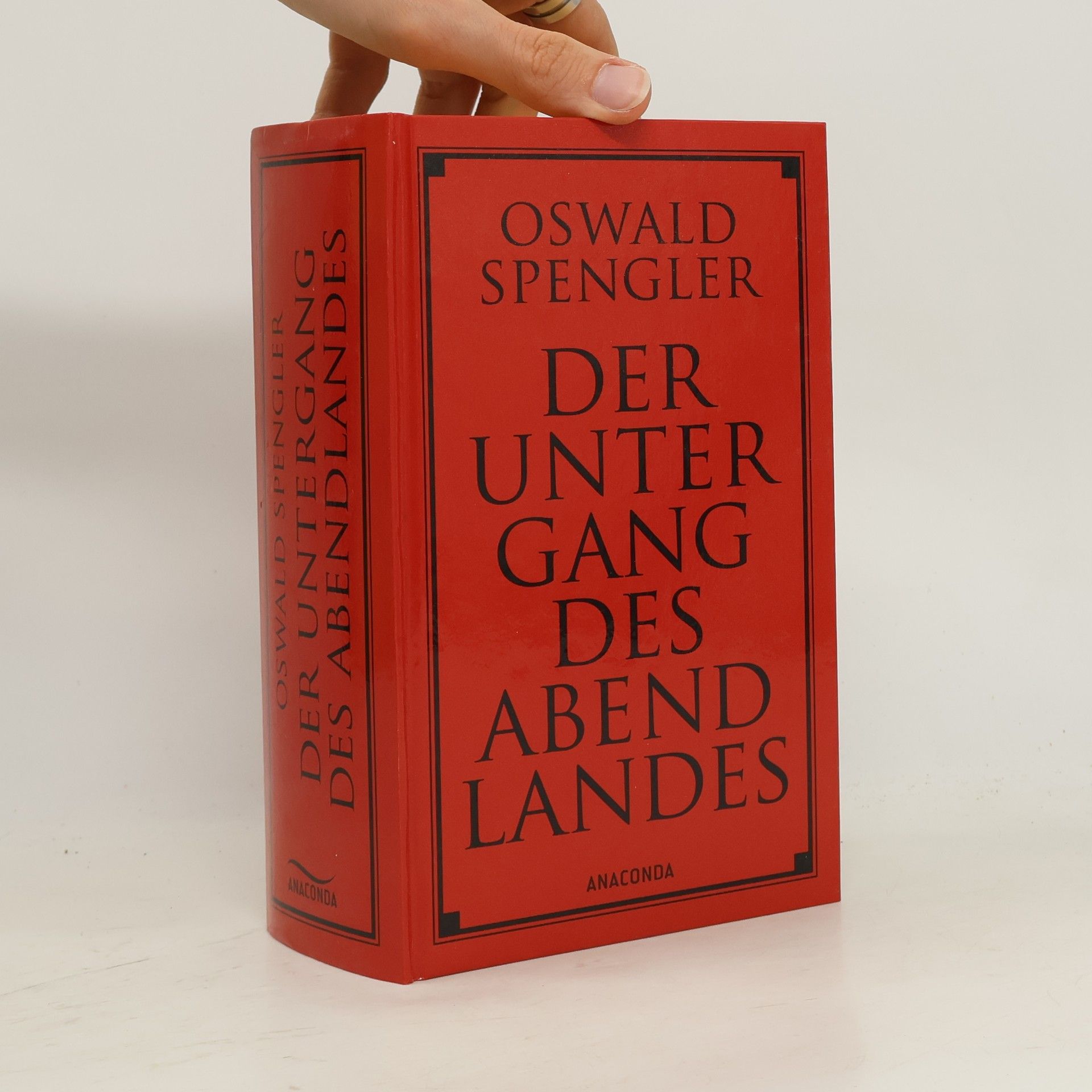 Oswald Spengler Der Untergang des Abendlandes