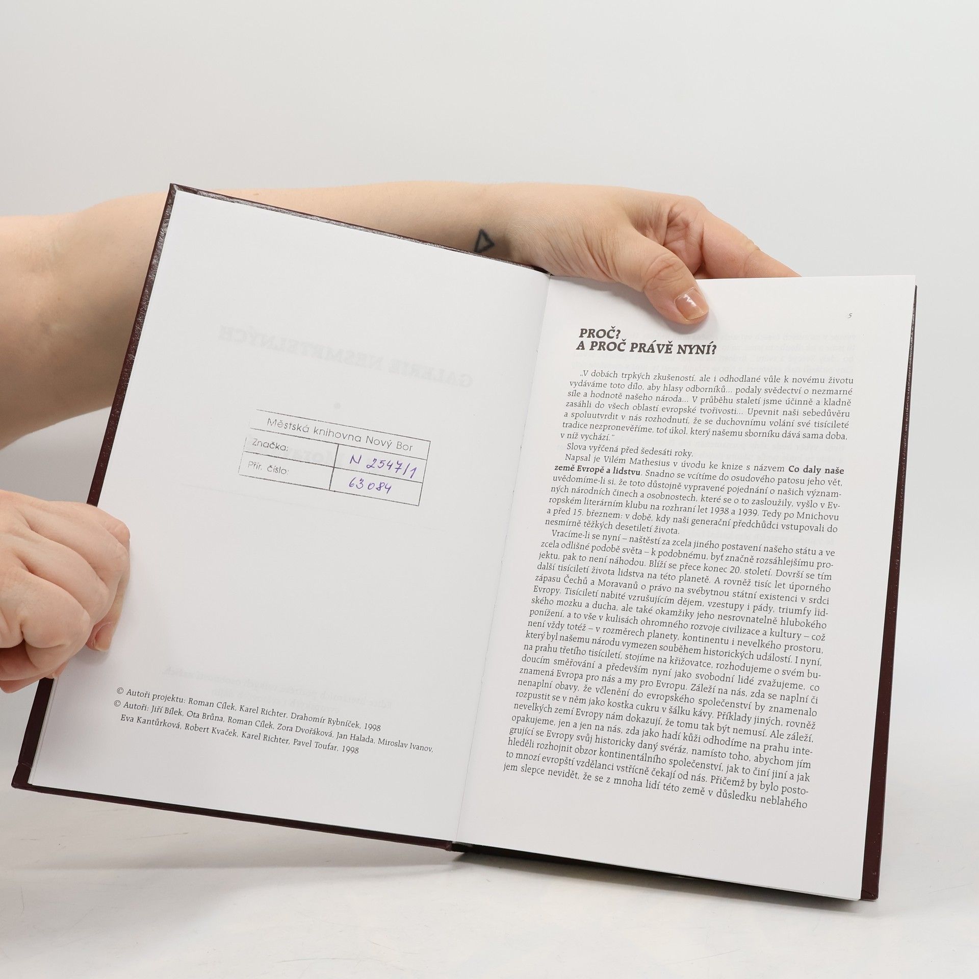 Various authors Galerie nesmrtelných 1. Češi a Moravané