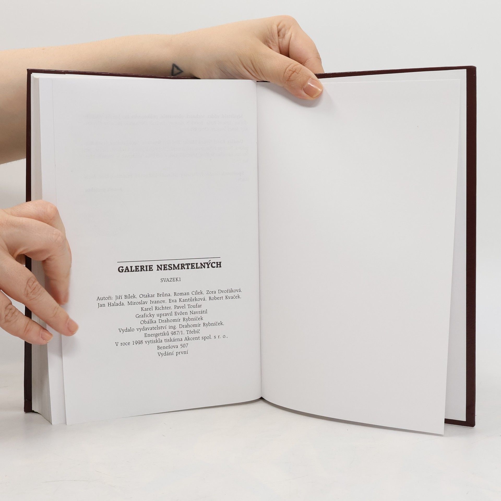 Various authors Galerie nesmrtelných 1. Češi a Moravané