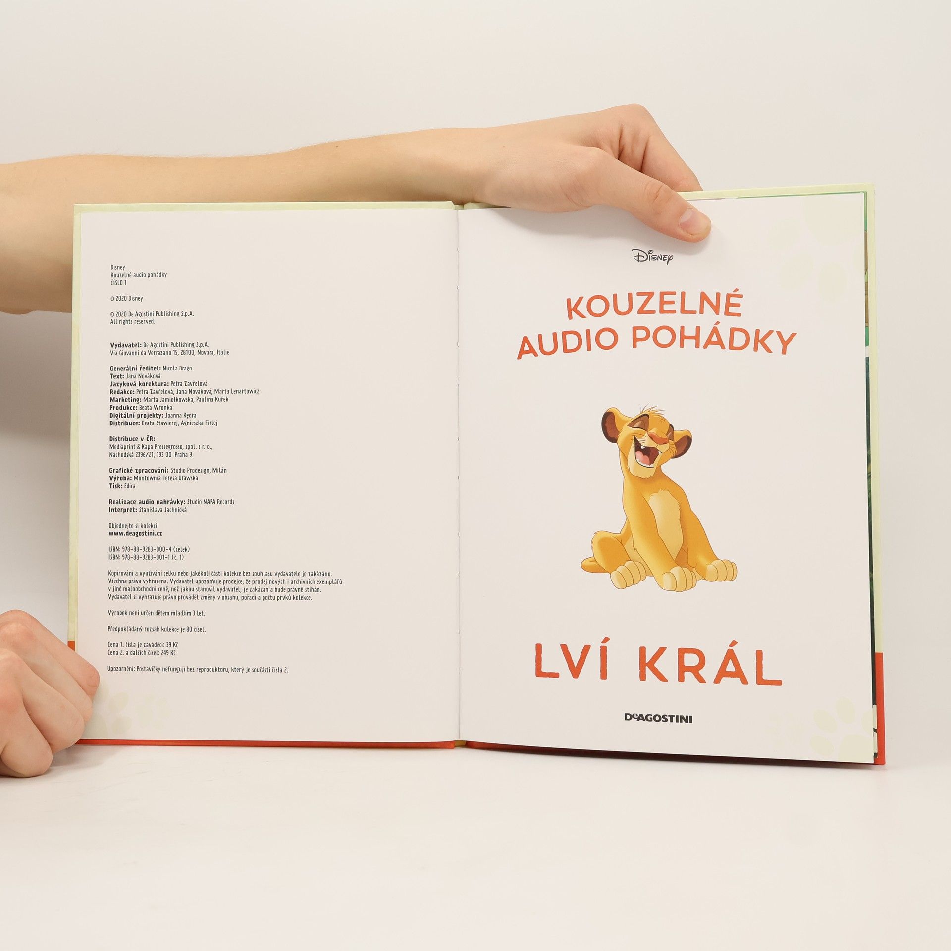 Kolektiv autorů Kouzelné audio pohádky 1. Lví král