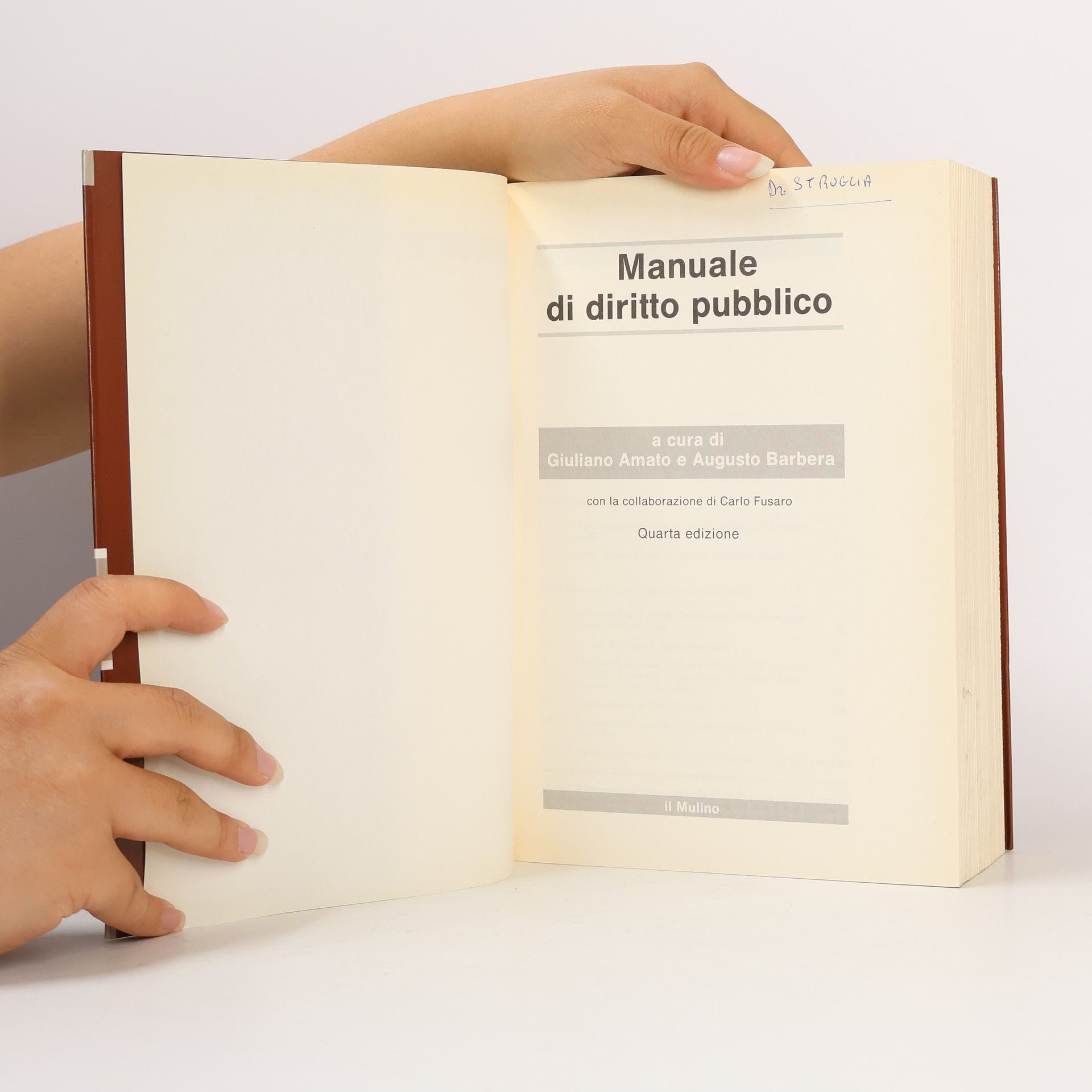 Giuliano Amato Strumenti: Manuale di diritto pubblico
