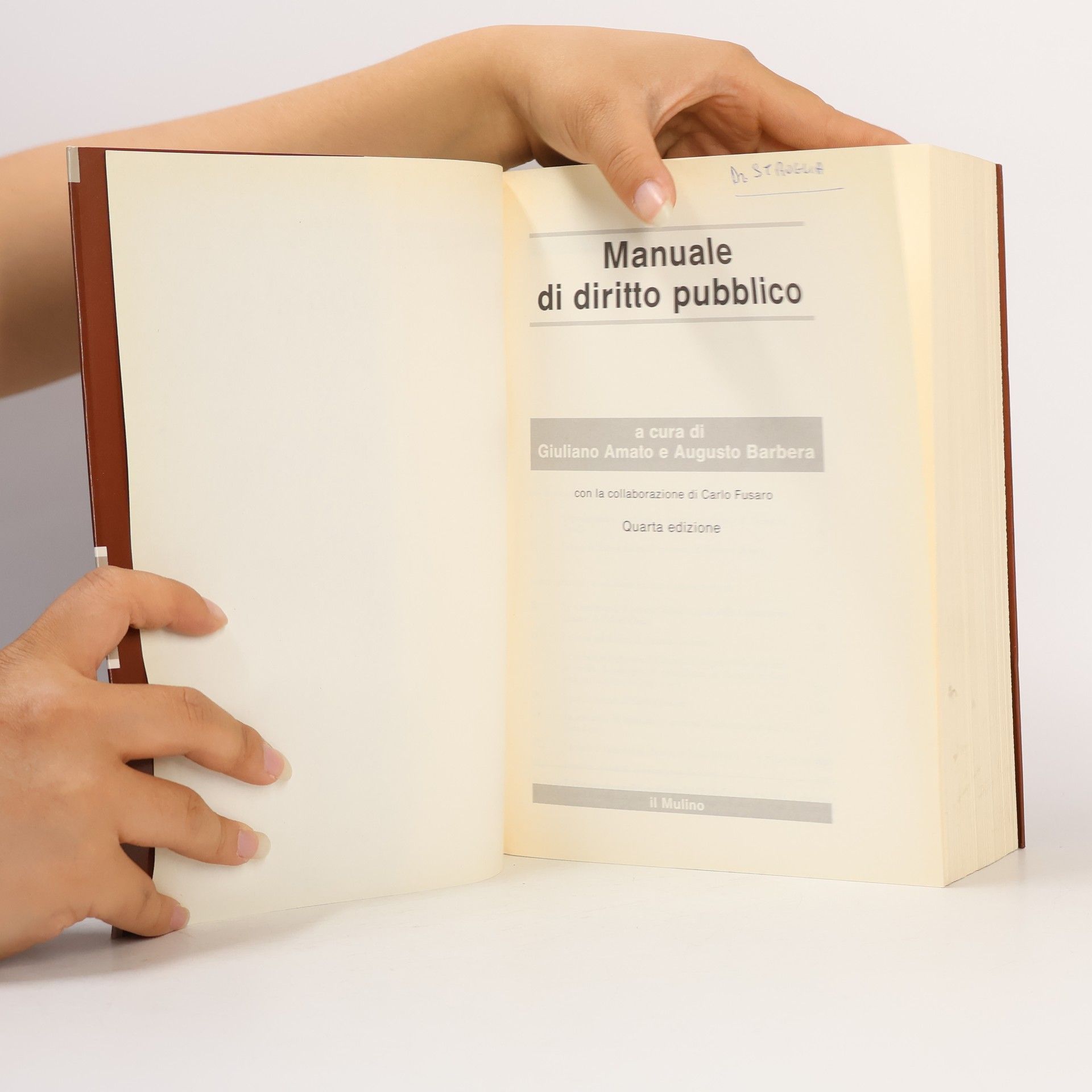 Giuliano Amato Strumenti: Manuale di diritto pubblico