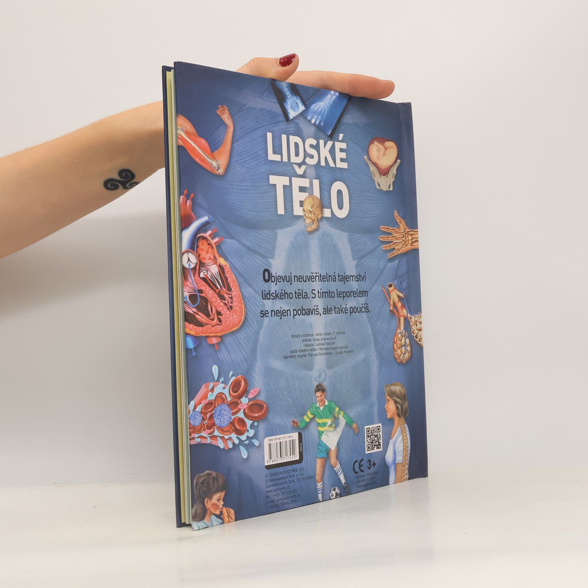 Collectif d'auteurs Tajemná knížka - Lidské tělo