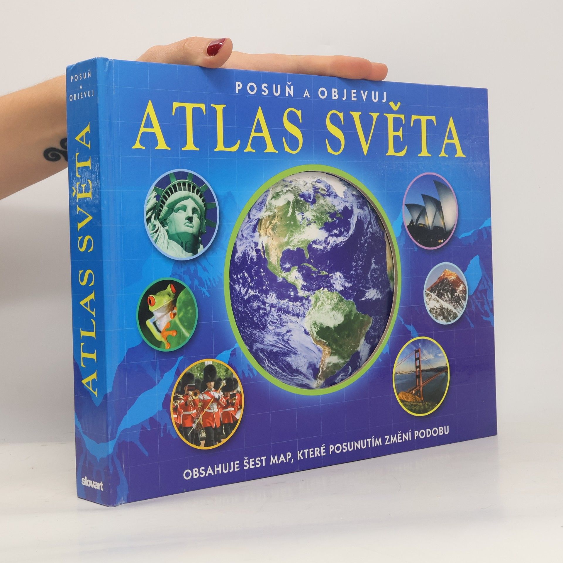 Jen Green Atlas světa posuň a objevuj