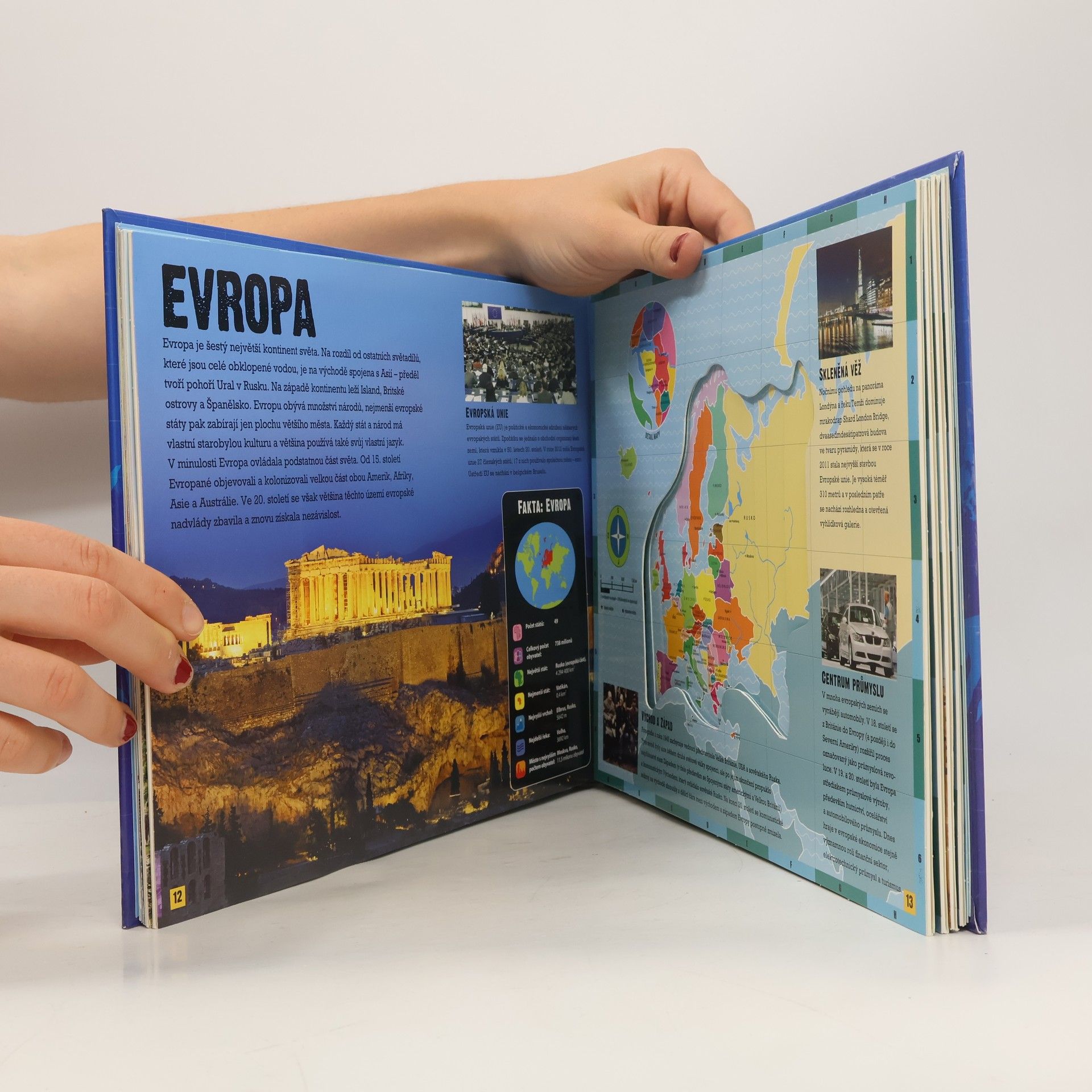 Jen Green Atlas světa posuň a objevuj