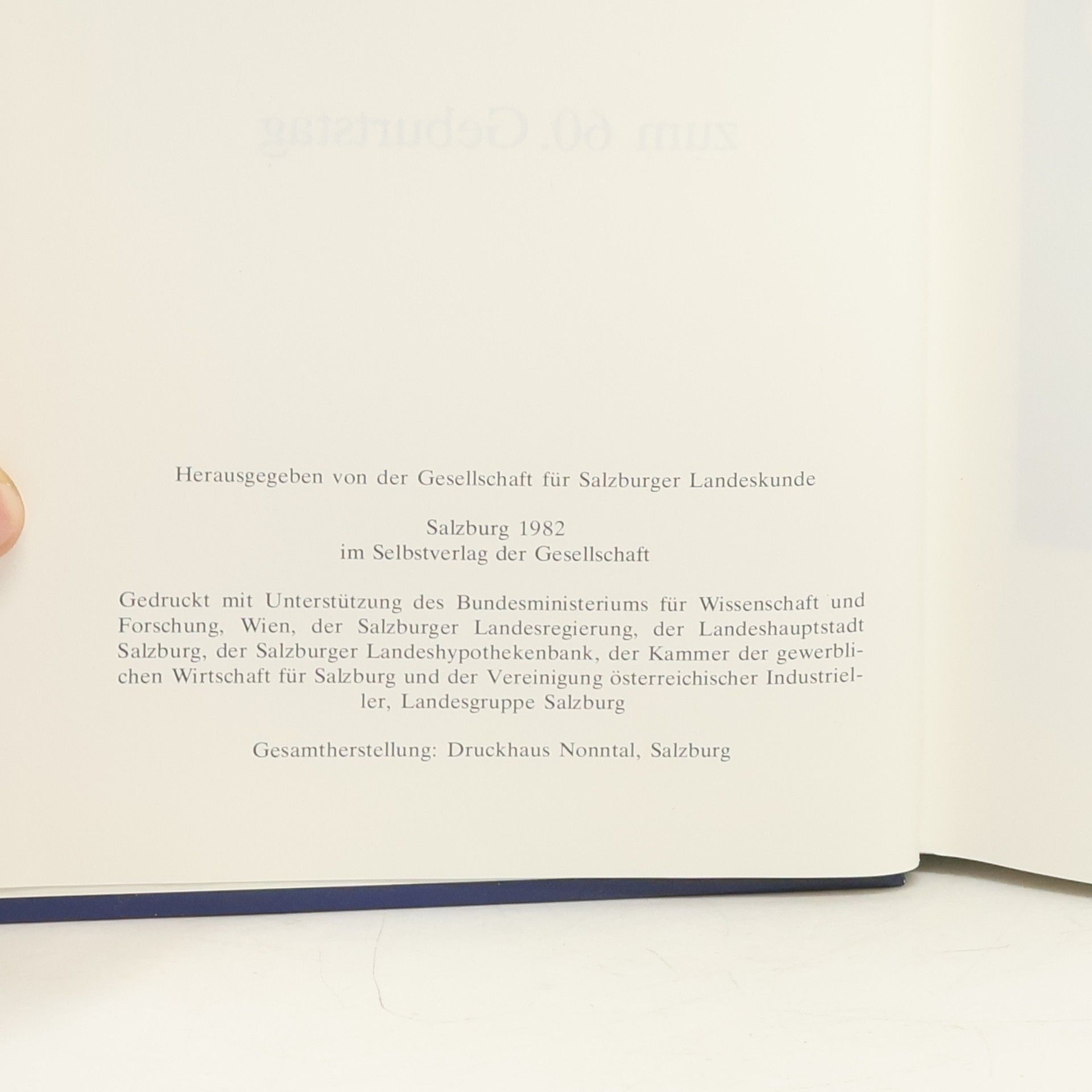 Hans Wagner Festschrift