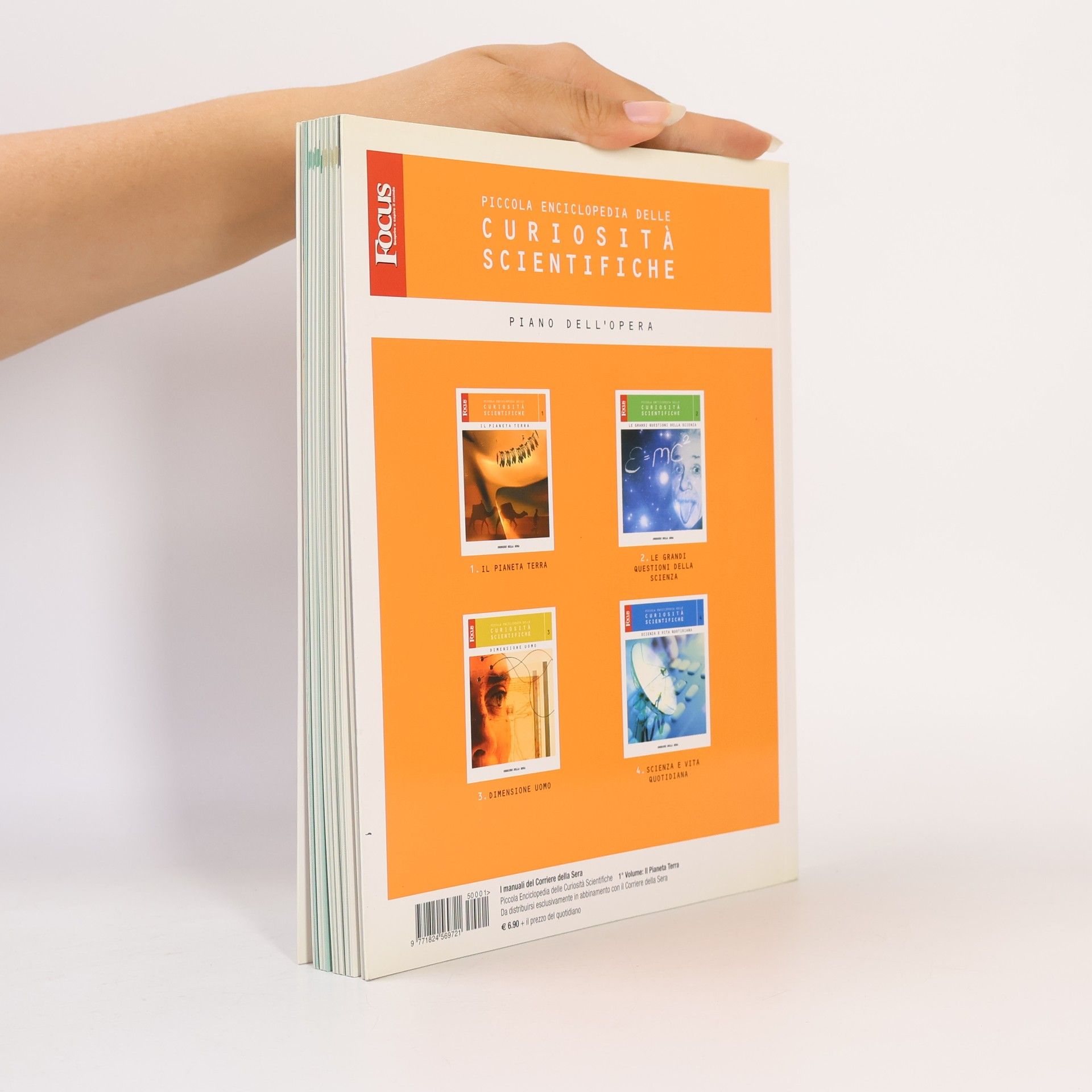 Collectif d'auteurs Piccola enciclopedia delle curiosita scientifiche 1